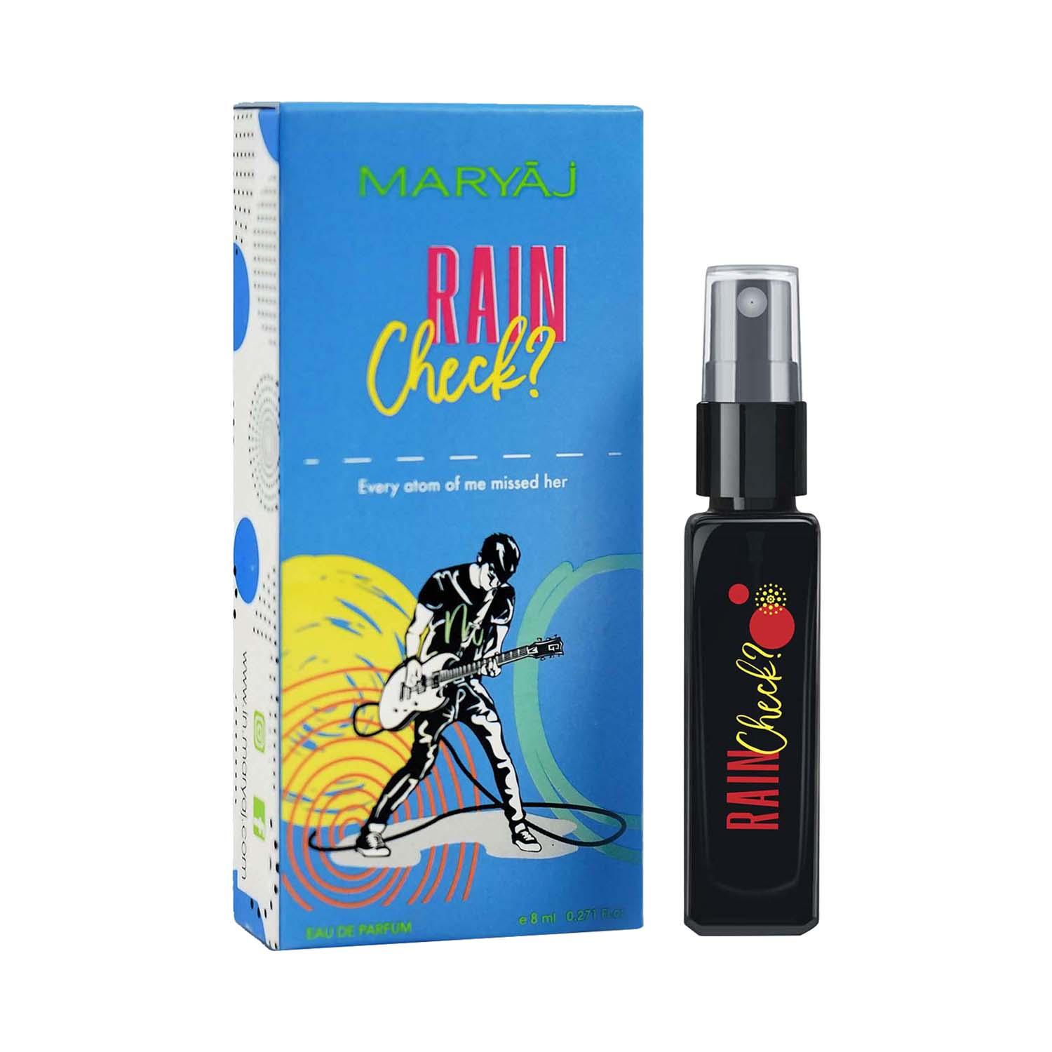 Maryaj Rain Check? Gift for Him Eau De Parfum for Men (8 ml)