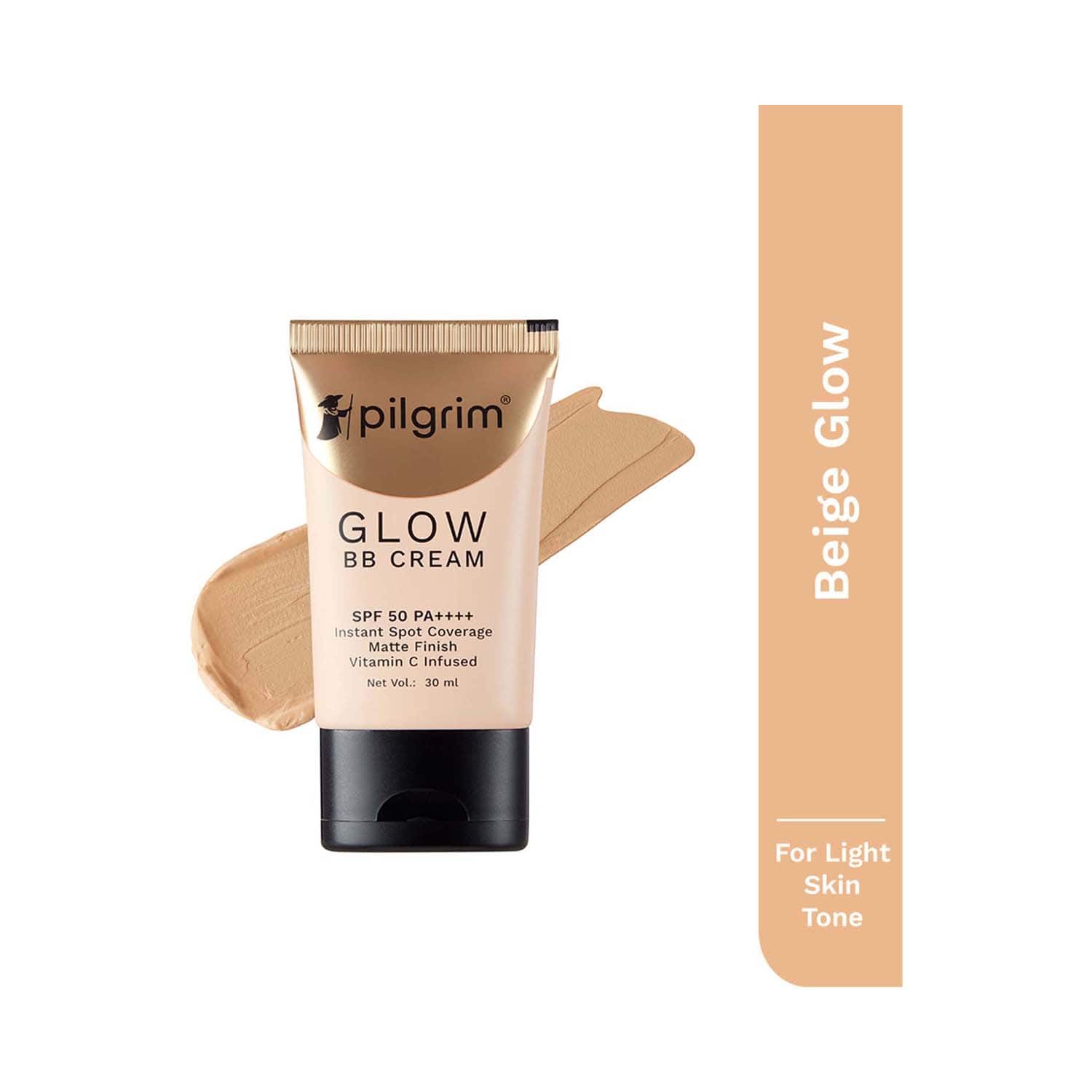 Pilgrim | Pilgrim BB Cream With SPF 50 PA++++ - Beige Glow (30 g)