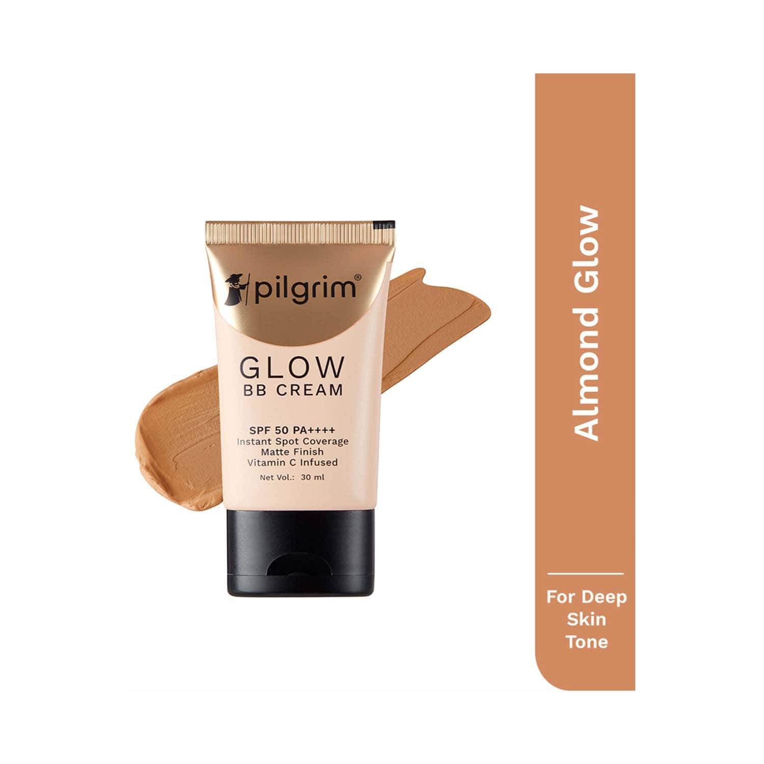 Pilgrim | Pilgrim BB Cream With SPF 50 PA++++ - Almond Glow (30 g)