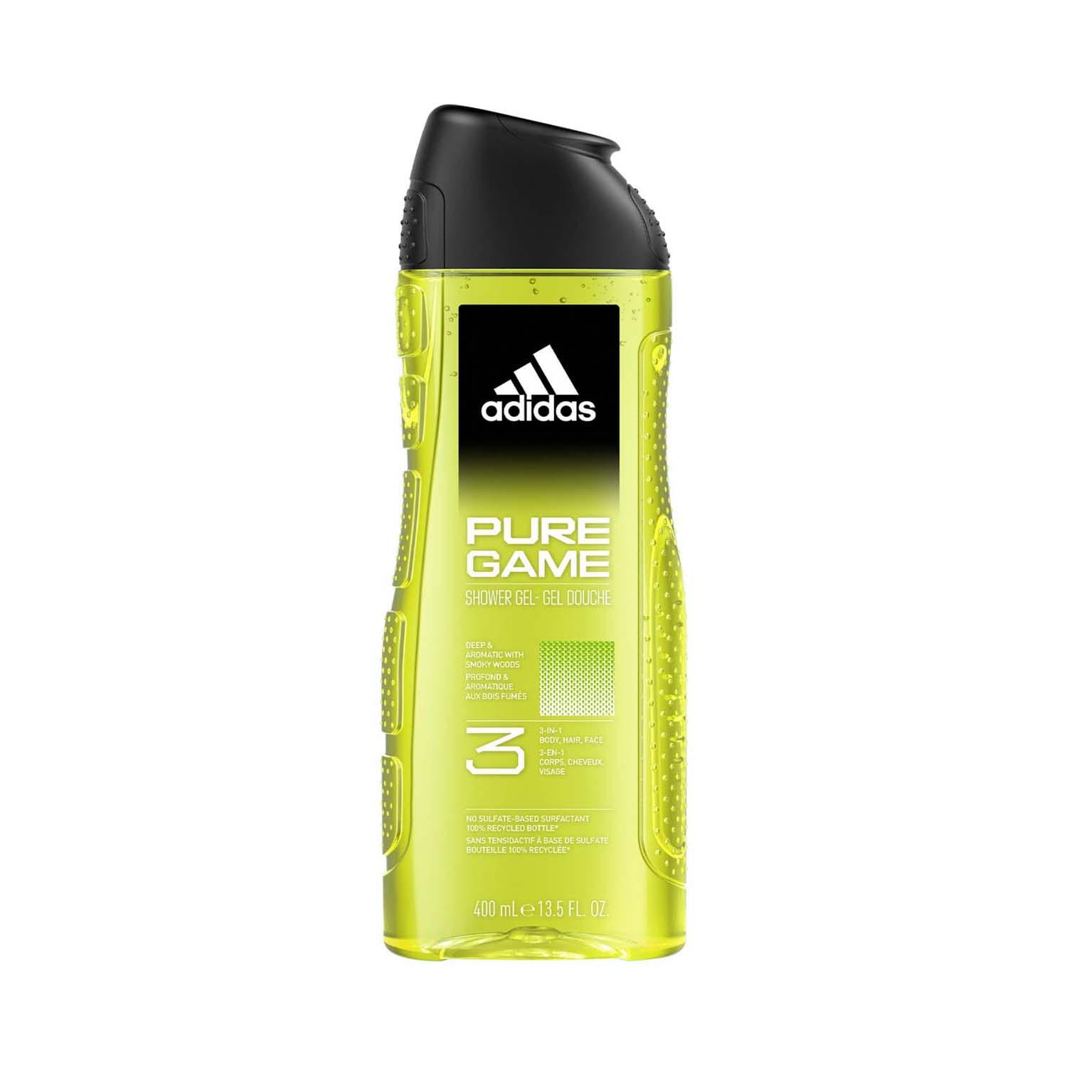 Adidas | Adidas Pure Game 3-In-1 Shower Gel For Men (400 ml)