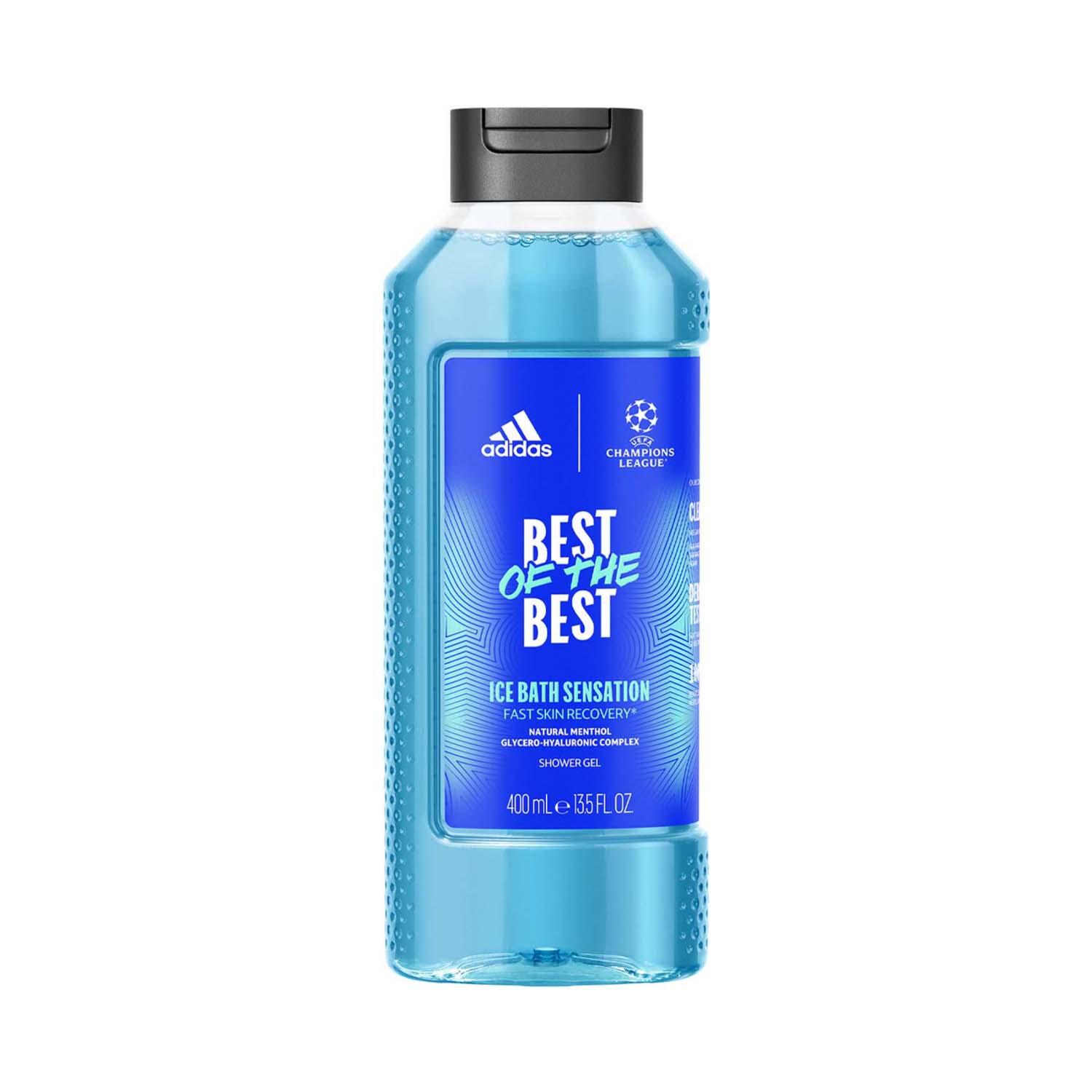Adidas | Adidas Uefa Best Of The Best Ice Bath Sensation Shower Gel For Men (400 ml)