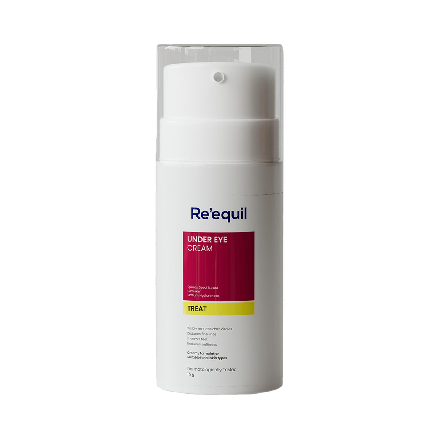 Re'equil Under Eye Cream Fades Dark Circles and Crow's Feet For Unisex For All Skin Types