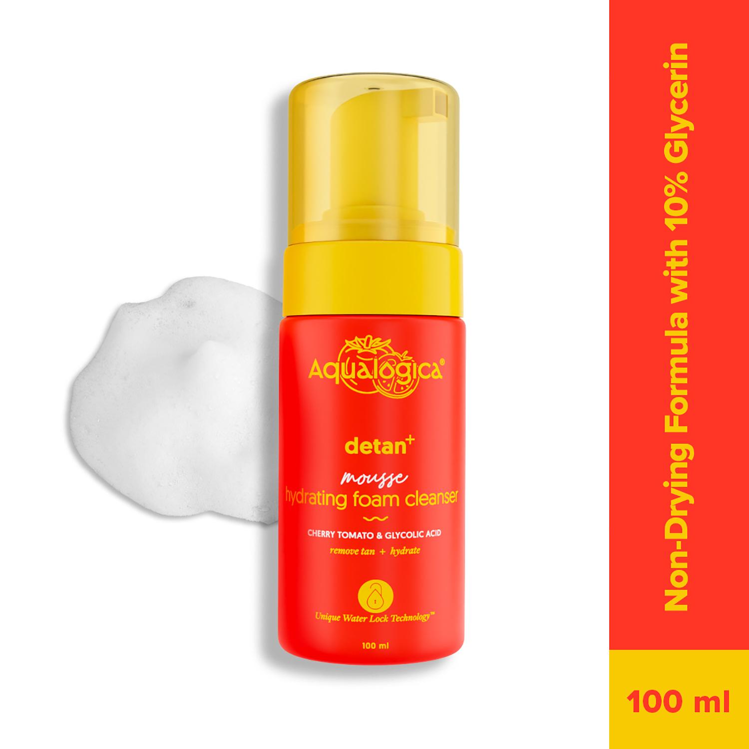 Aqualogica | Aqualogica Detan+ Mousse Hydrating Foam Face Cleanser (100 ml)