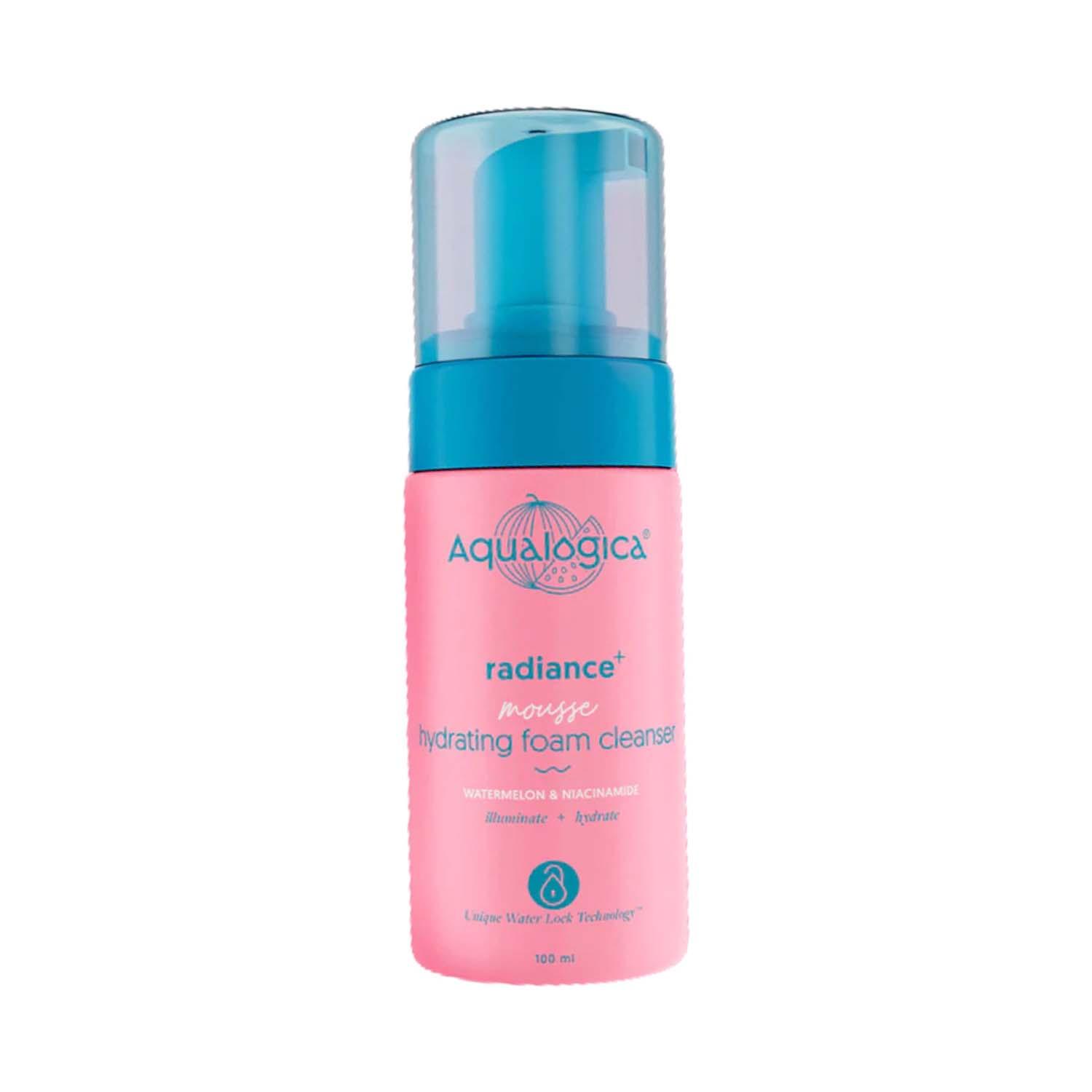 Aqualogica | Aqualogica Radiance+ Mousse Hydrating Foam Face Cleanser (100 ml)