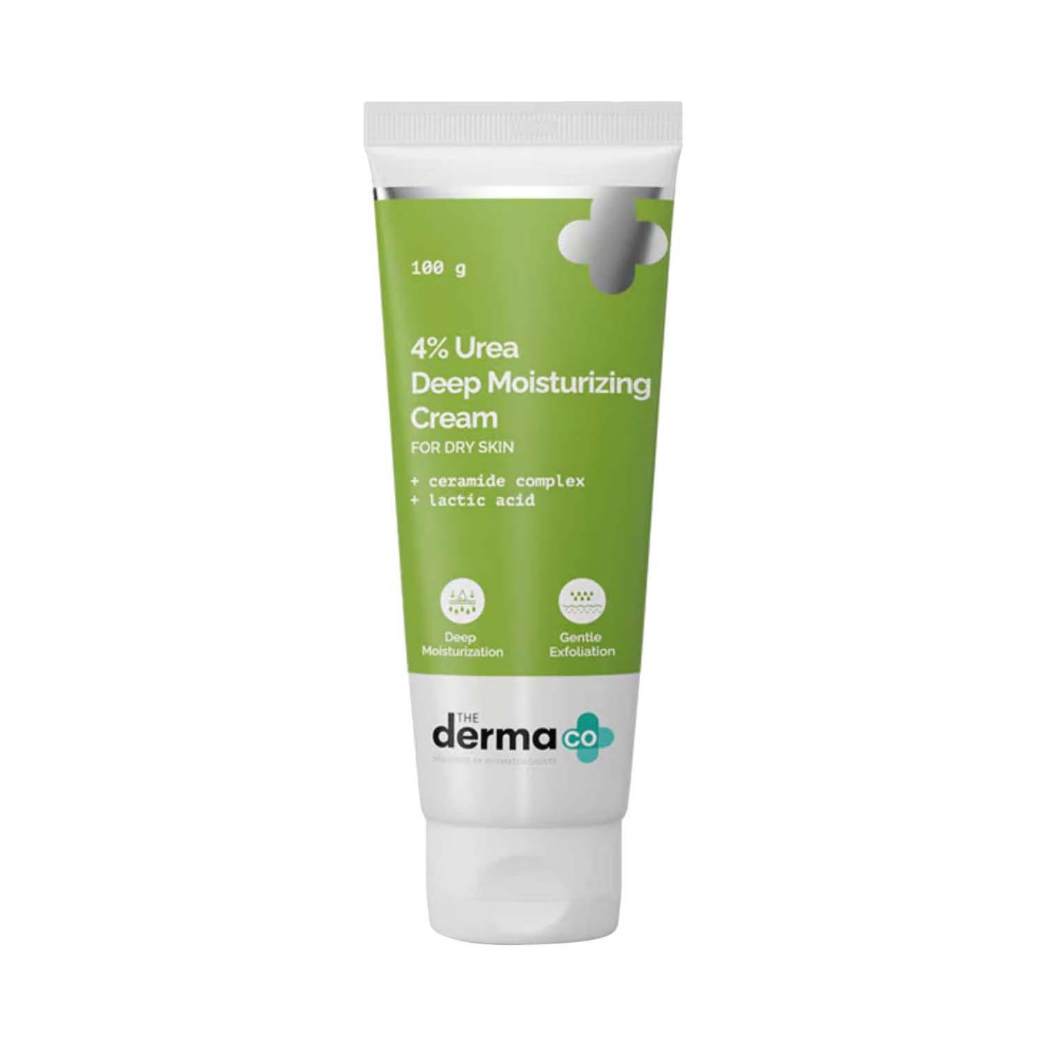 The Derma Co | The Derma Co. 4% Urea Deep Moisturizing Cream (100 g)