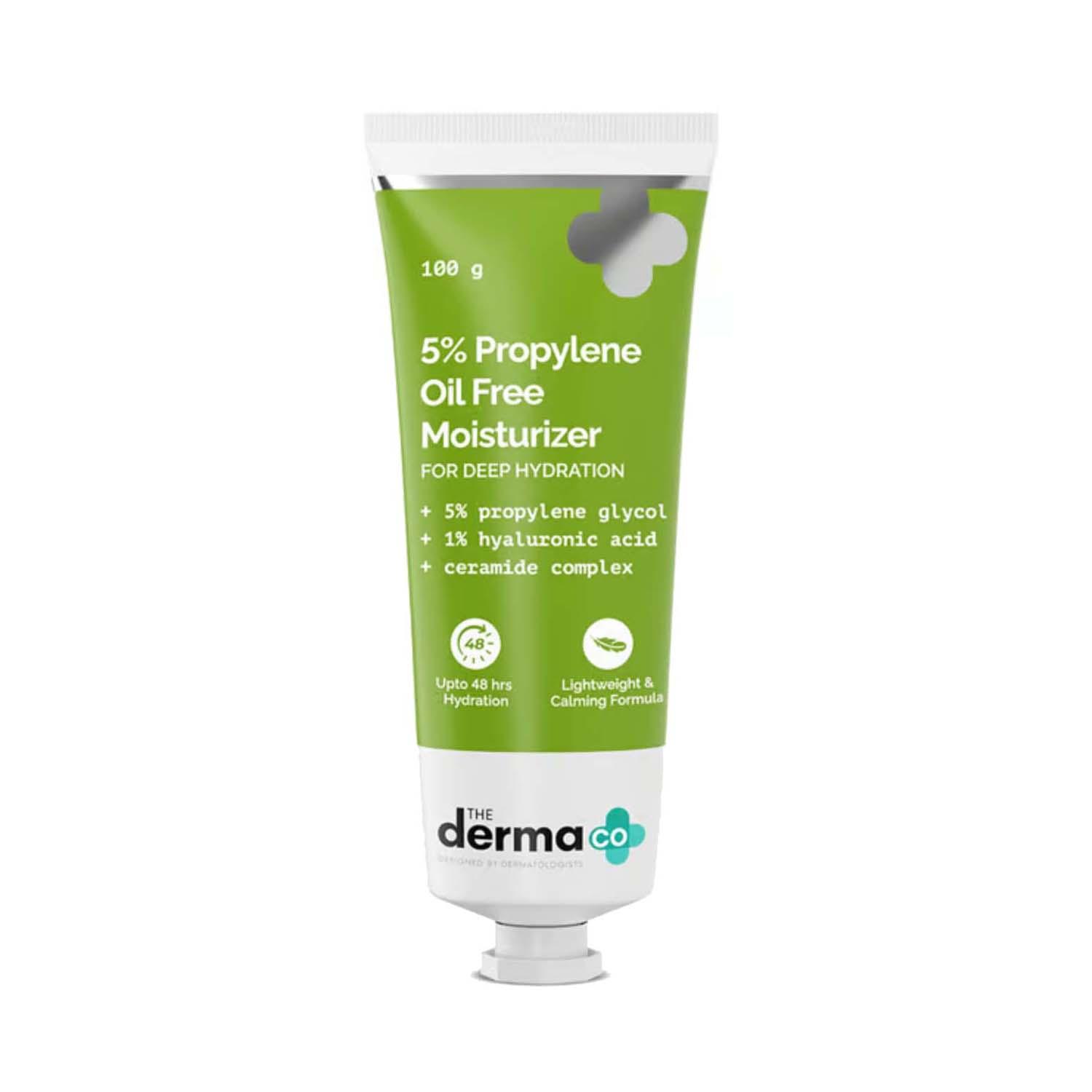The Derma Co | The Derma Co. 5% Propylene Oil Free Moisturizer (100 g)