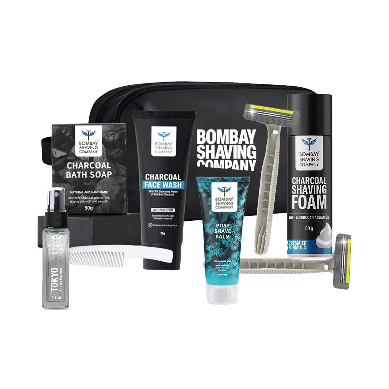 Bombay Shaving Company | Bombay Shaving Company 9 In 1 Grooming Kit For Men - (9 pcs)