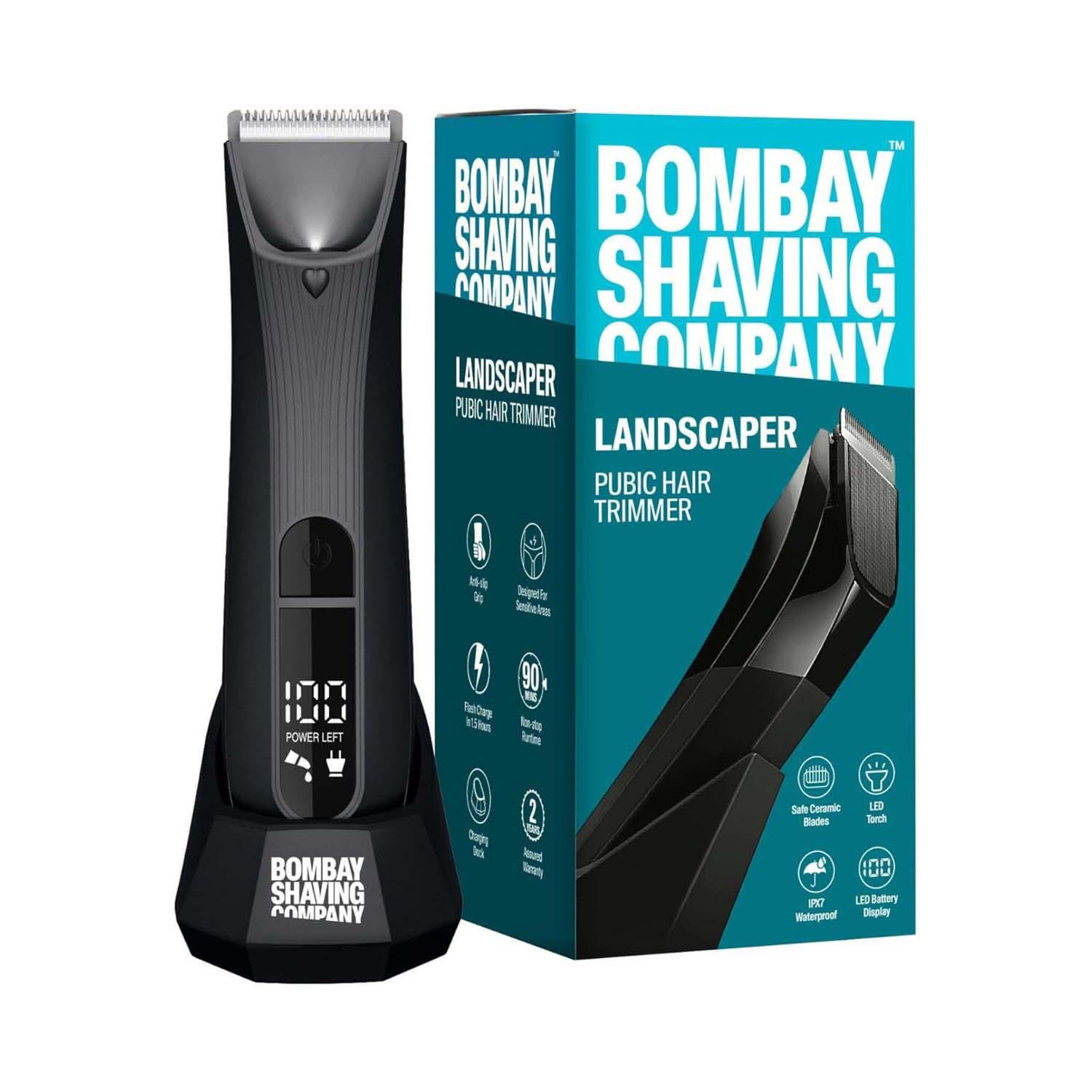Bombay Shaving Company | Bombay Shaving Company Landscaper Balls Pubic Hair Trimmer and Body Groomer for Men (1 Pc)