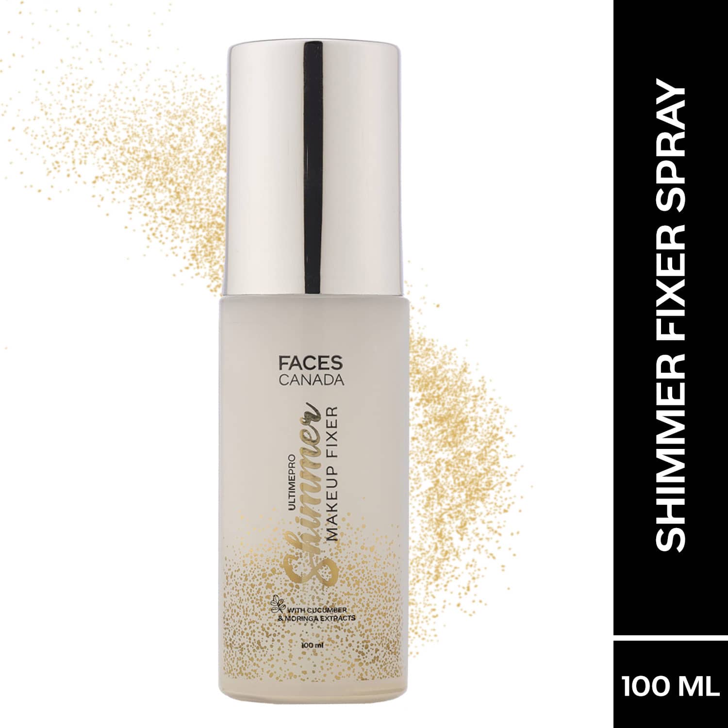 Faces Canada | Faces Canada Ultime Pro Shimmer Makeup Fixer, Long Lasting Makeup Setting Spray (100 ml)