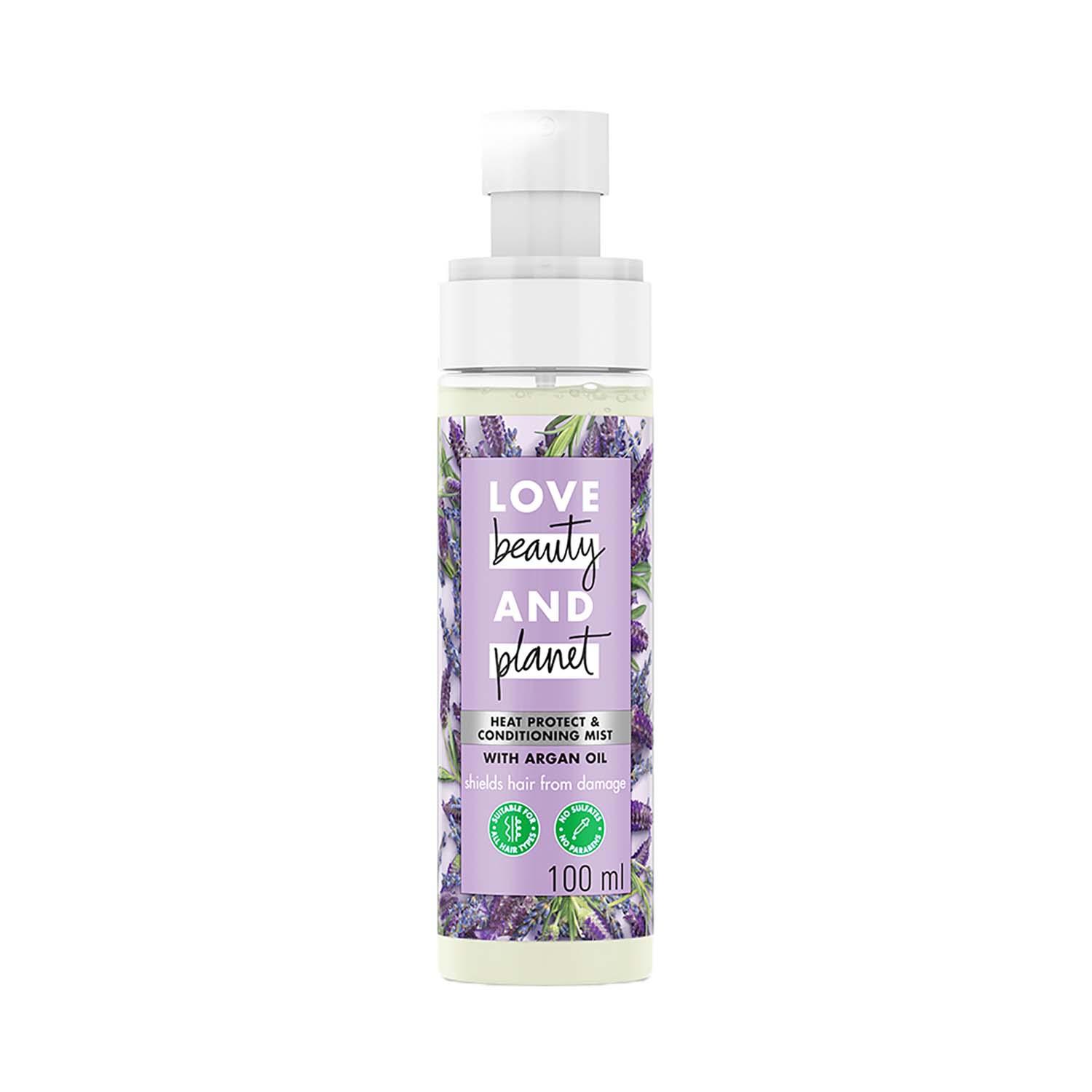 Love Beauty & Planet | Love Beauty & Planet Argan Oil Heat Protect & Conditioning Mist (100 ml)
