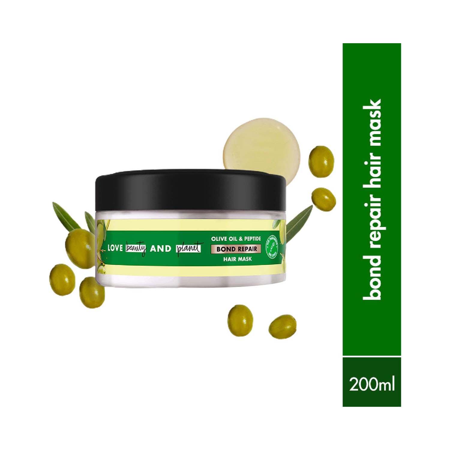 Love Beauty & Planet Olive Oil & Peptide Bond Repair Hair Mask (200 ml)