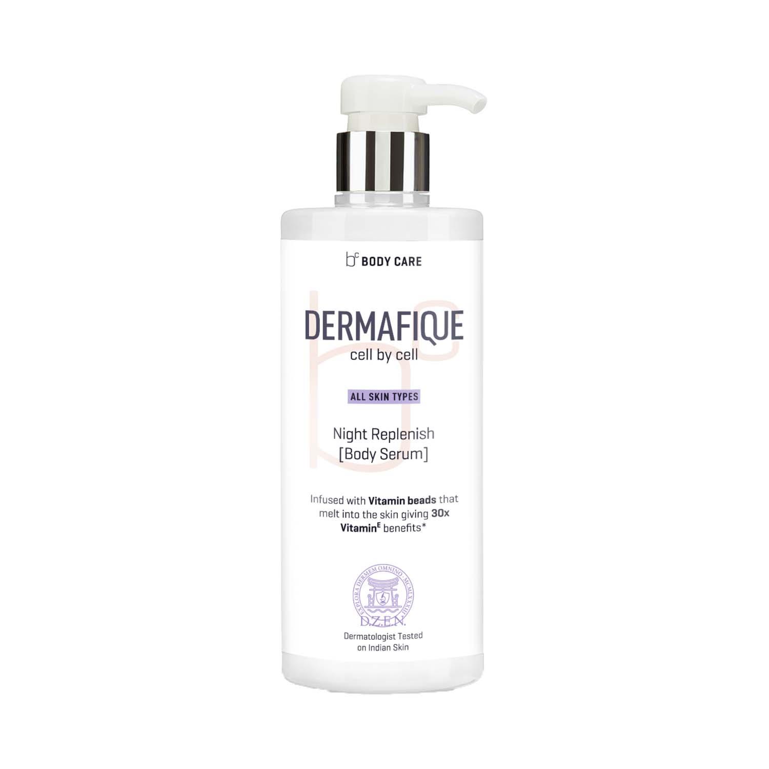 Dermafique Night Replenish Body Moisturizer Serum (500 ml)