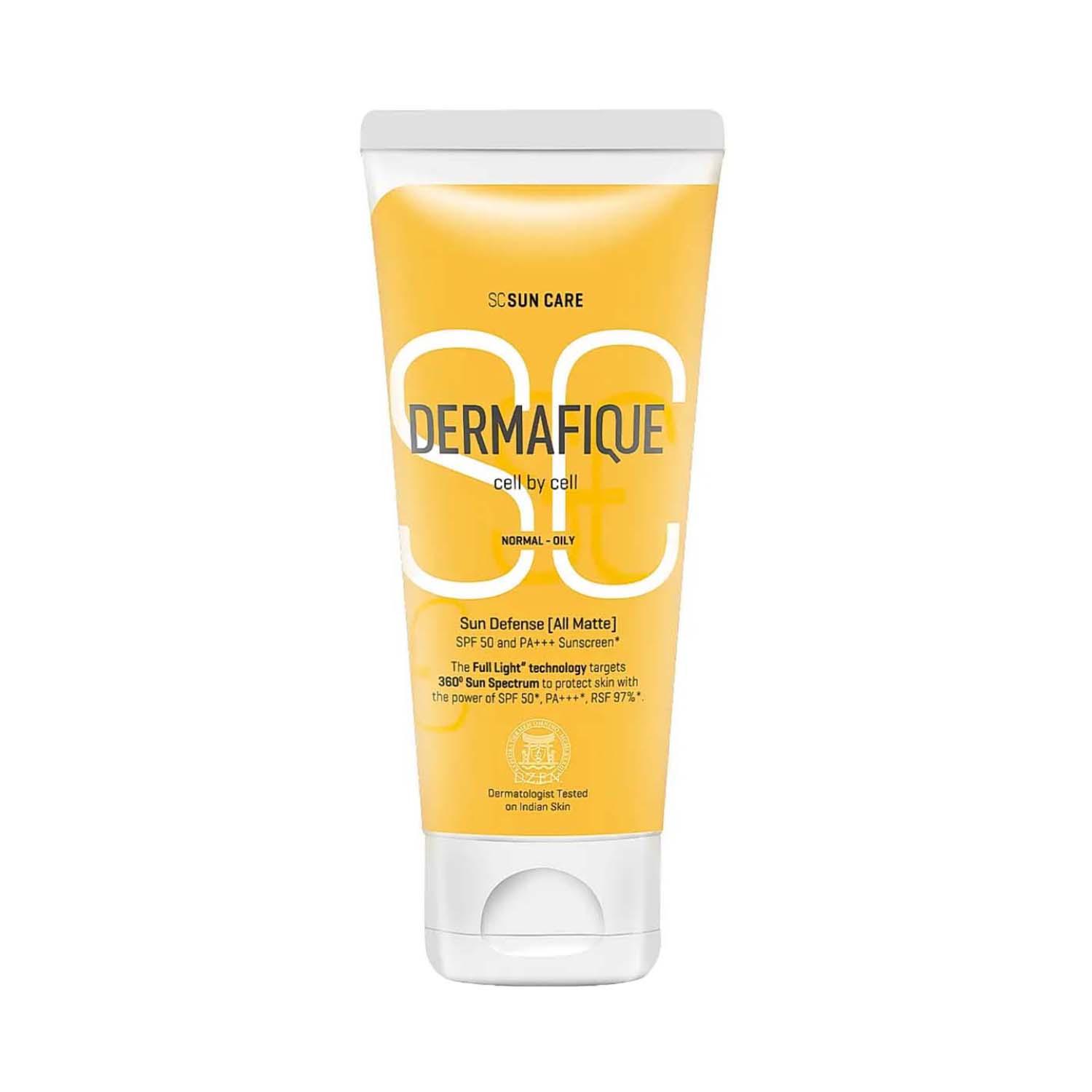 Dermafique | Dermafique Sun Defense All Matte Sunscreen With SPF 30 PA++ (50 g)