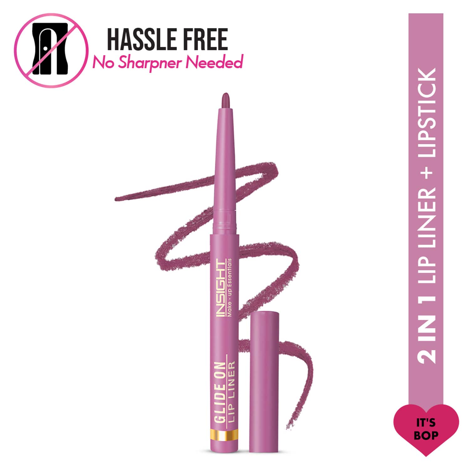Insight Cosmetics | Insight Cosmetics Glide On Lip Liner - It's A Bop (0.3 g)