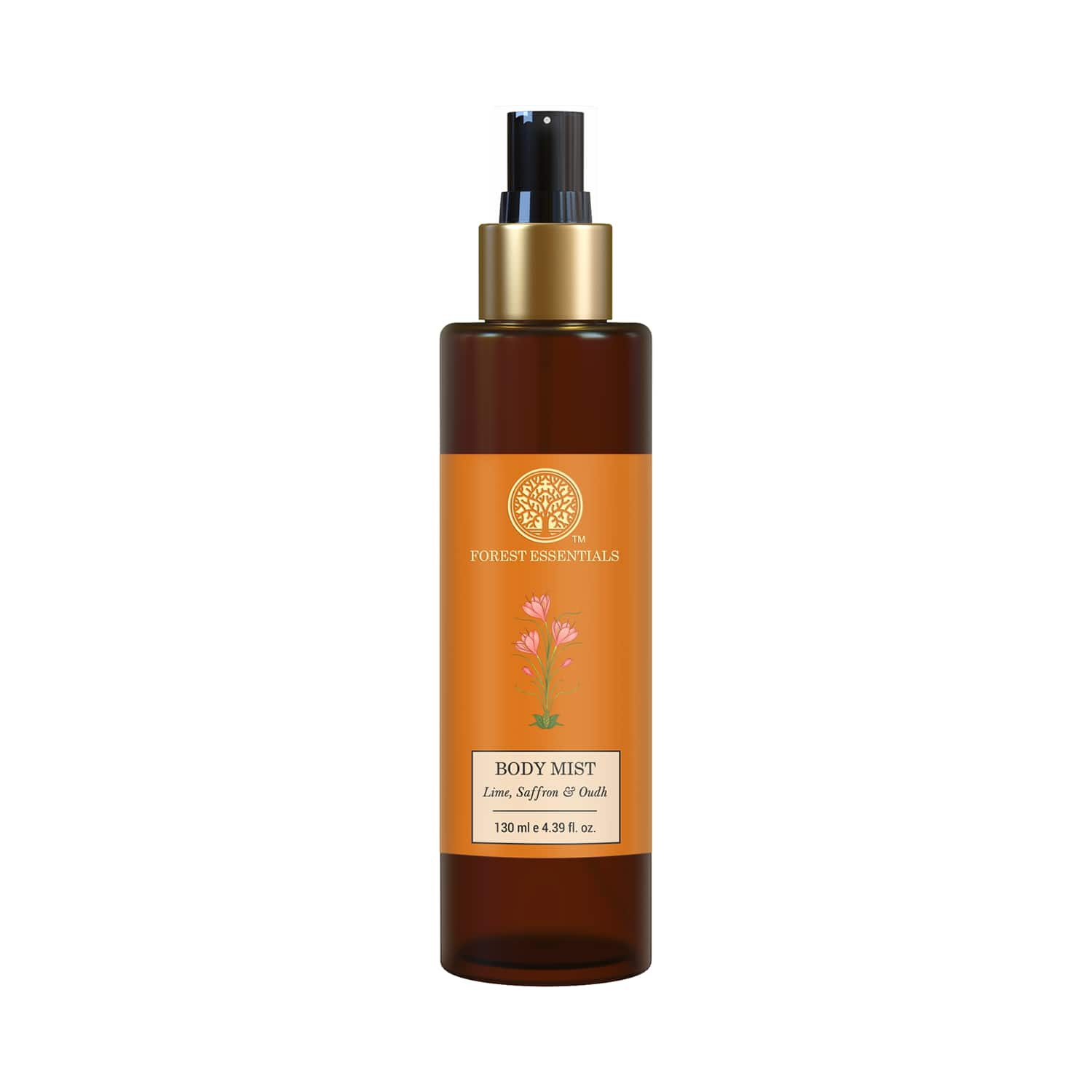 Forest Essentials | Forest Essentials Lime Saffron & Oudh Body Mist (130 ml)