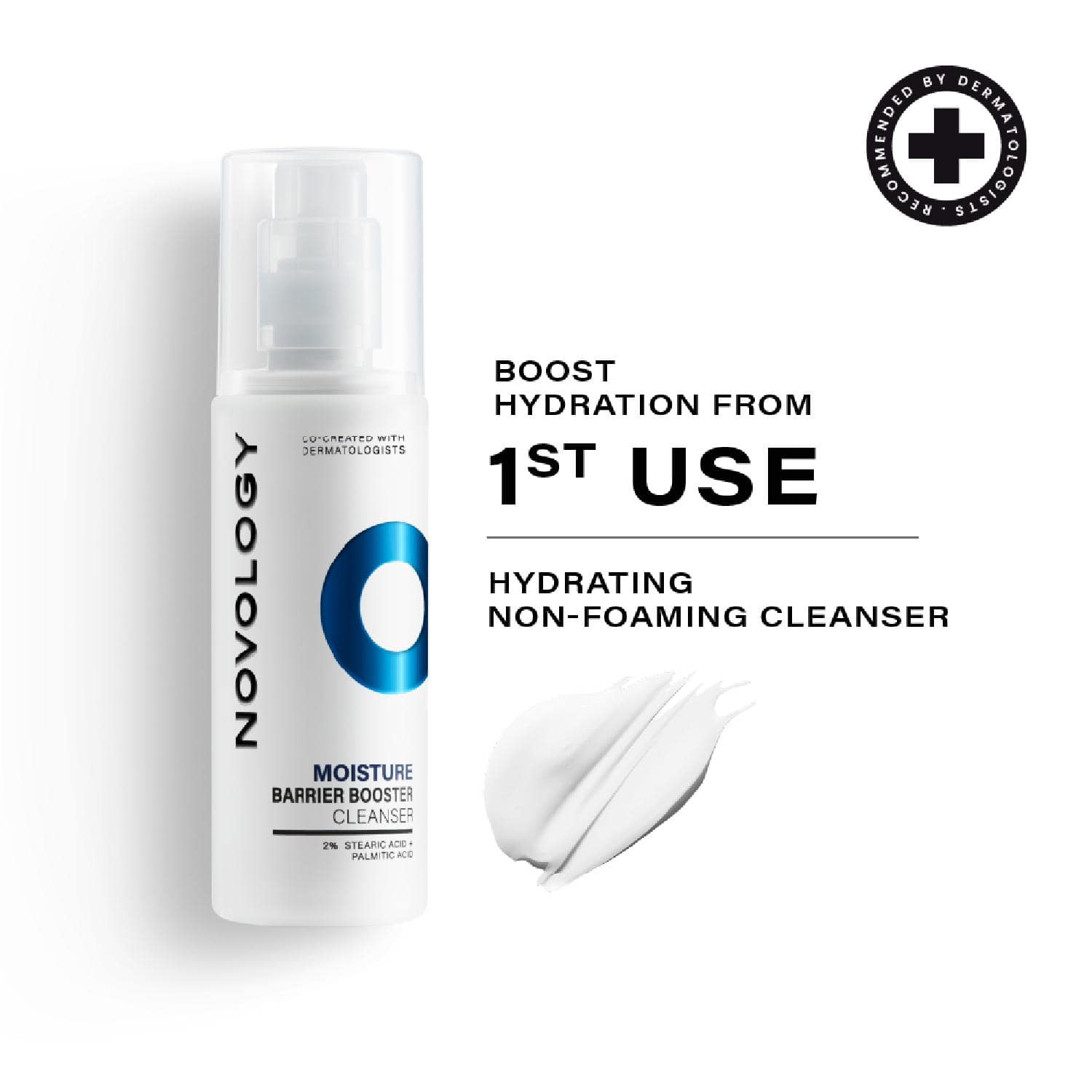 Novology | Novology Gentle Face Cleanser Non-Foaming Moisturising Face Wash For Sensitive Skin (180 g)