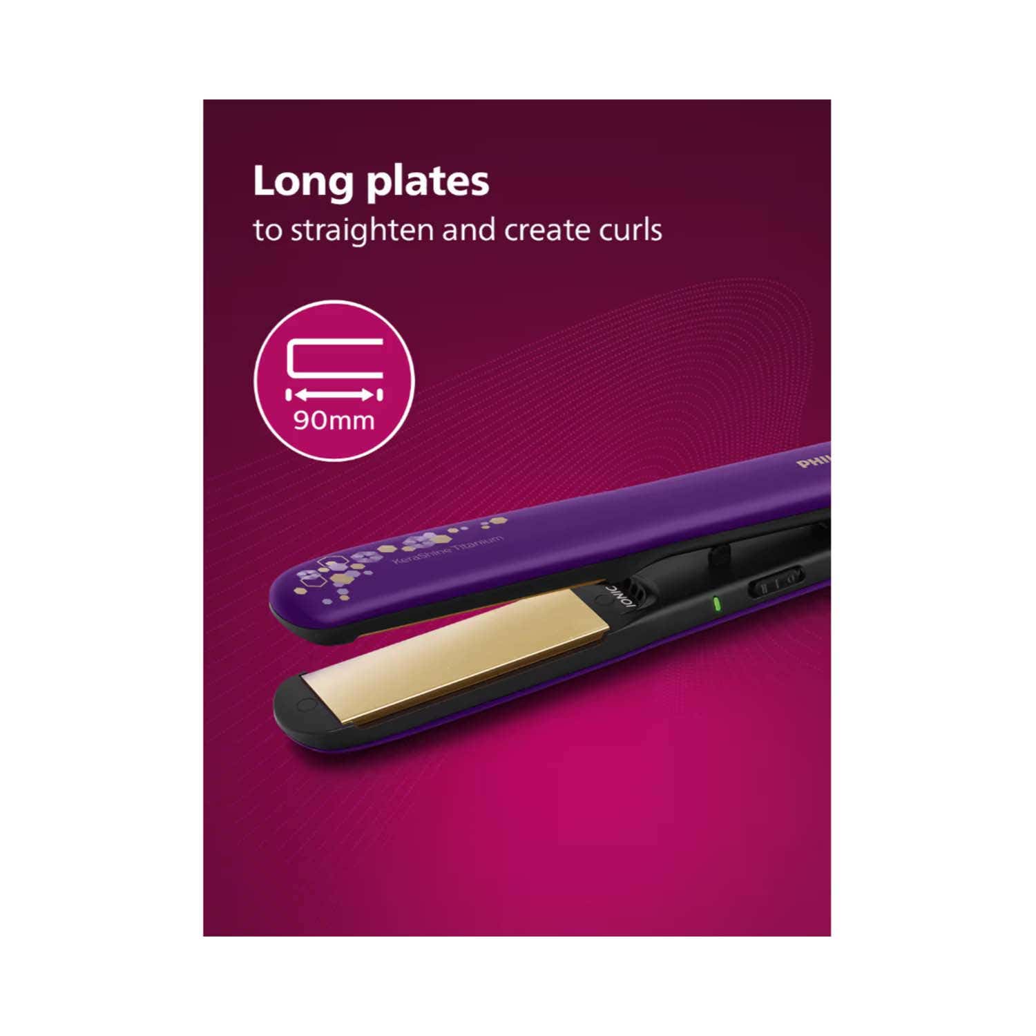 Piece Curler Straightener Buy Philips BHS336/00 Hair Straightener