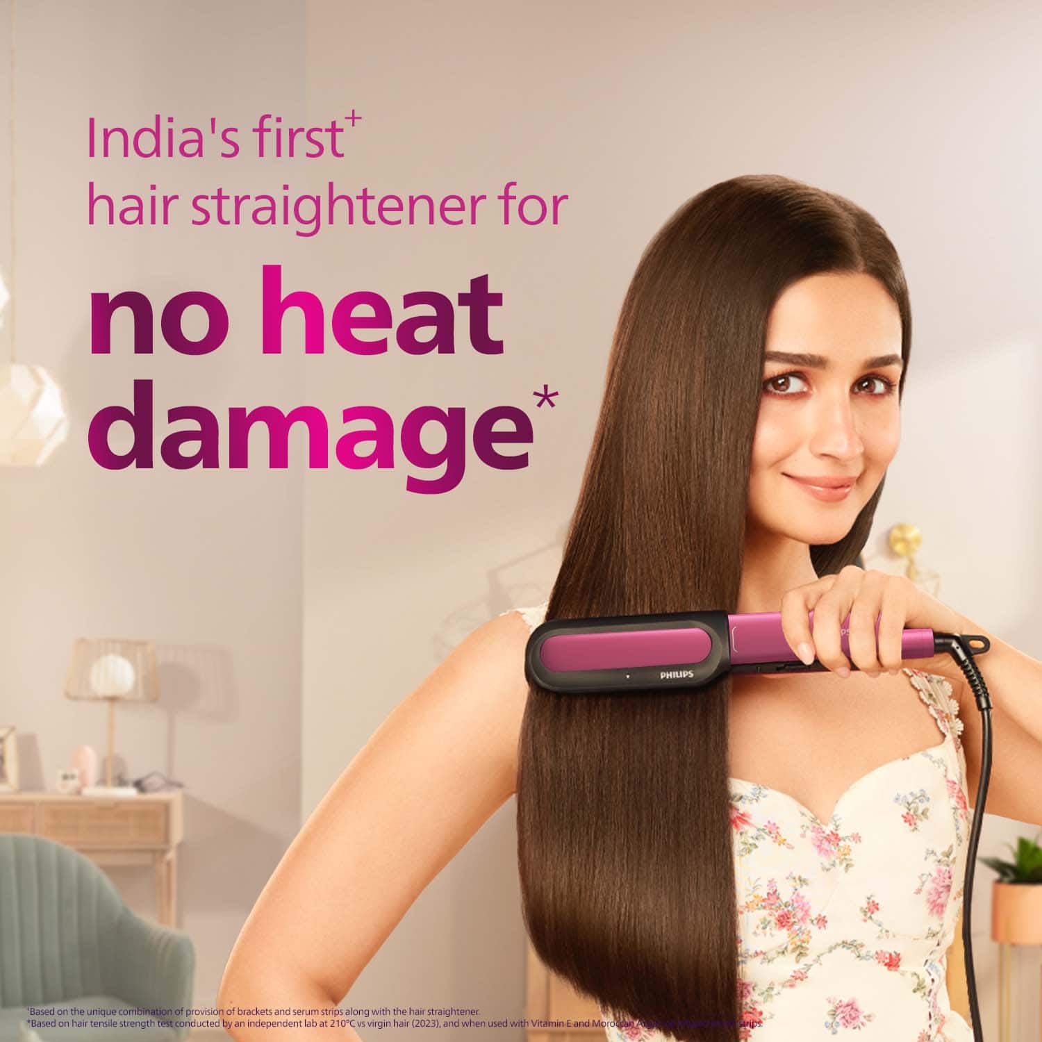 No heat straightener store