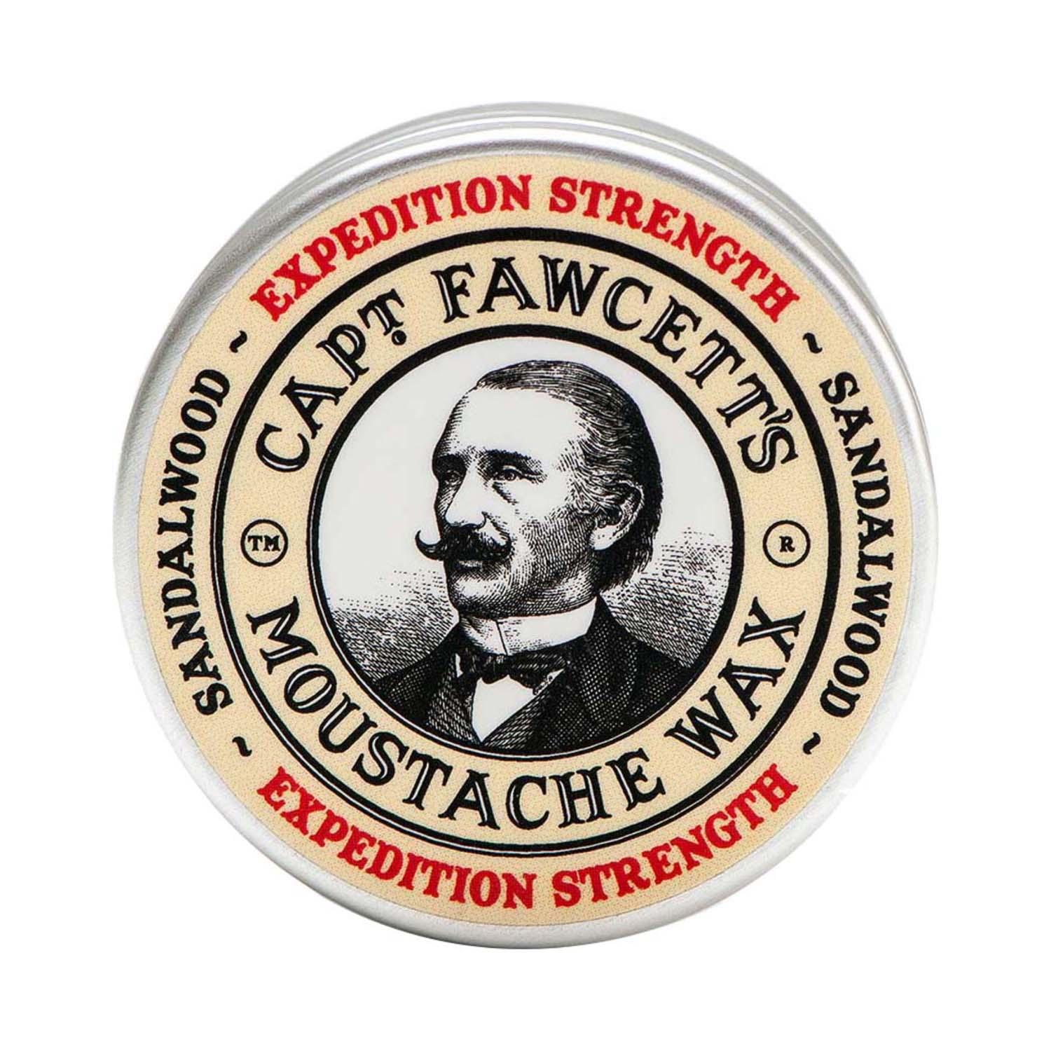 Captain Fawcett | Captain Fawcett Expedition Strength Moustache Wax for Men (15 ml)