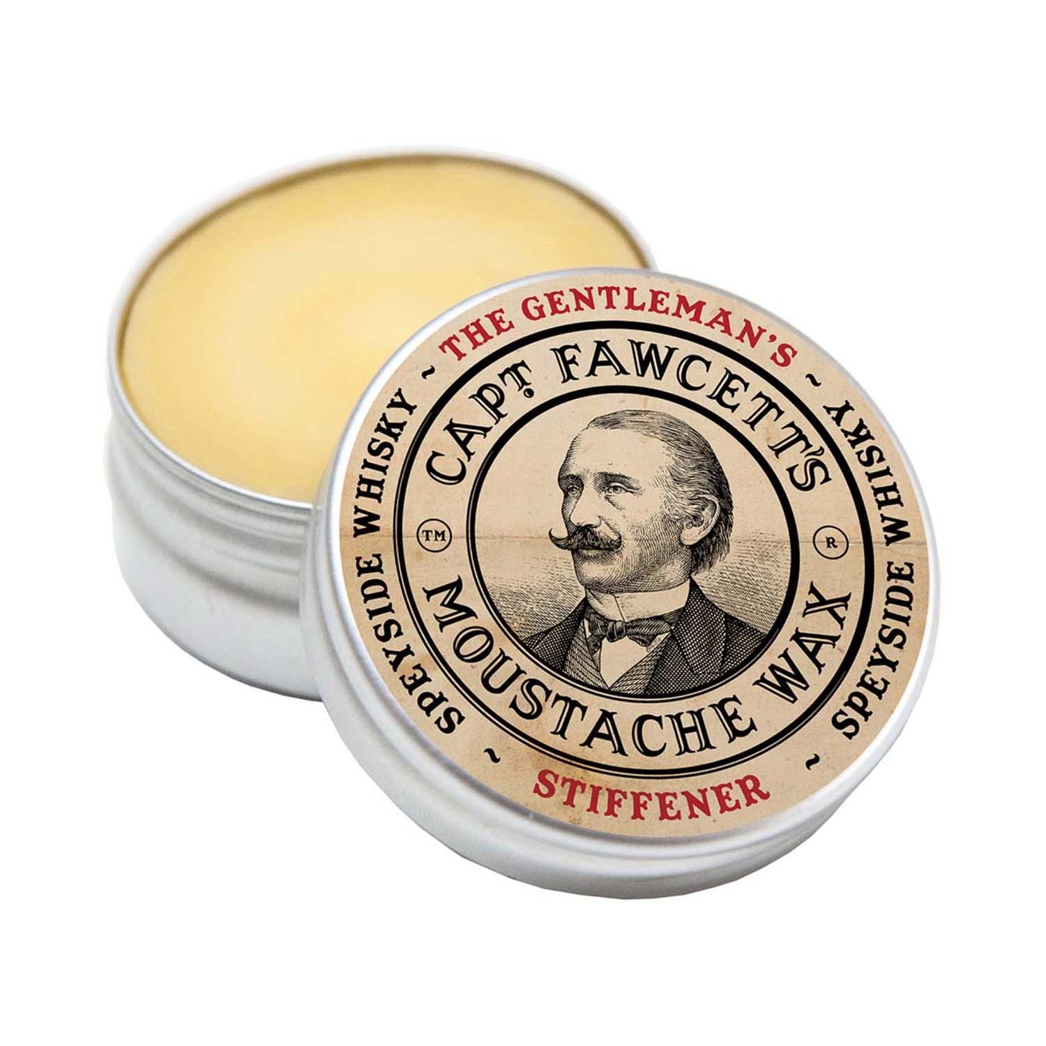 Captain Fawcett | Captain Fawcett Gentleman's Stiffener Malt Whisky Moustache Wax for Men (15 ml)