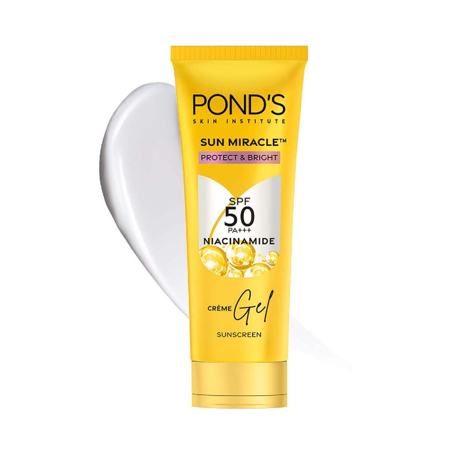 Pond's | Pond's Sun Miracle Niacinamide Creme Gel Sunscreen with SPF 50 PA+++ (12 g)