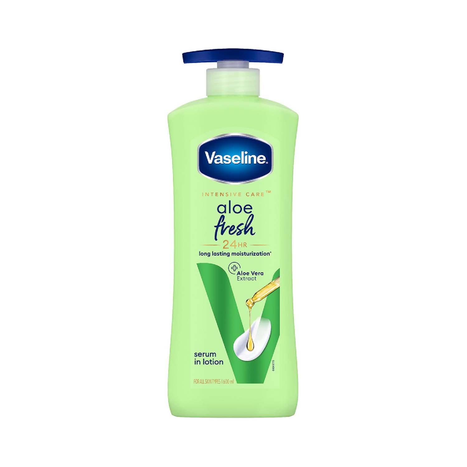 Vaseline | Vaseline Aloe Fresh Body Lotion With Aloe Vera Extract (600 ml)