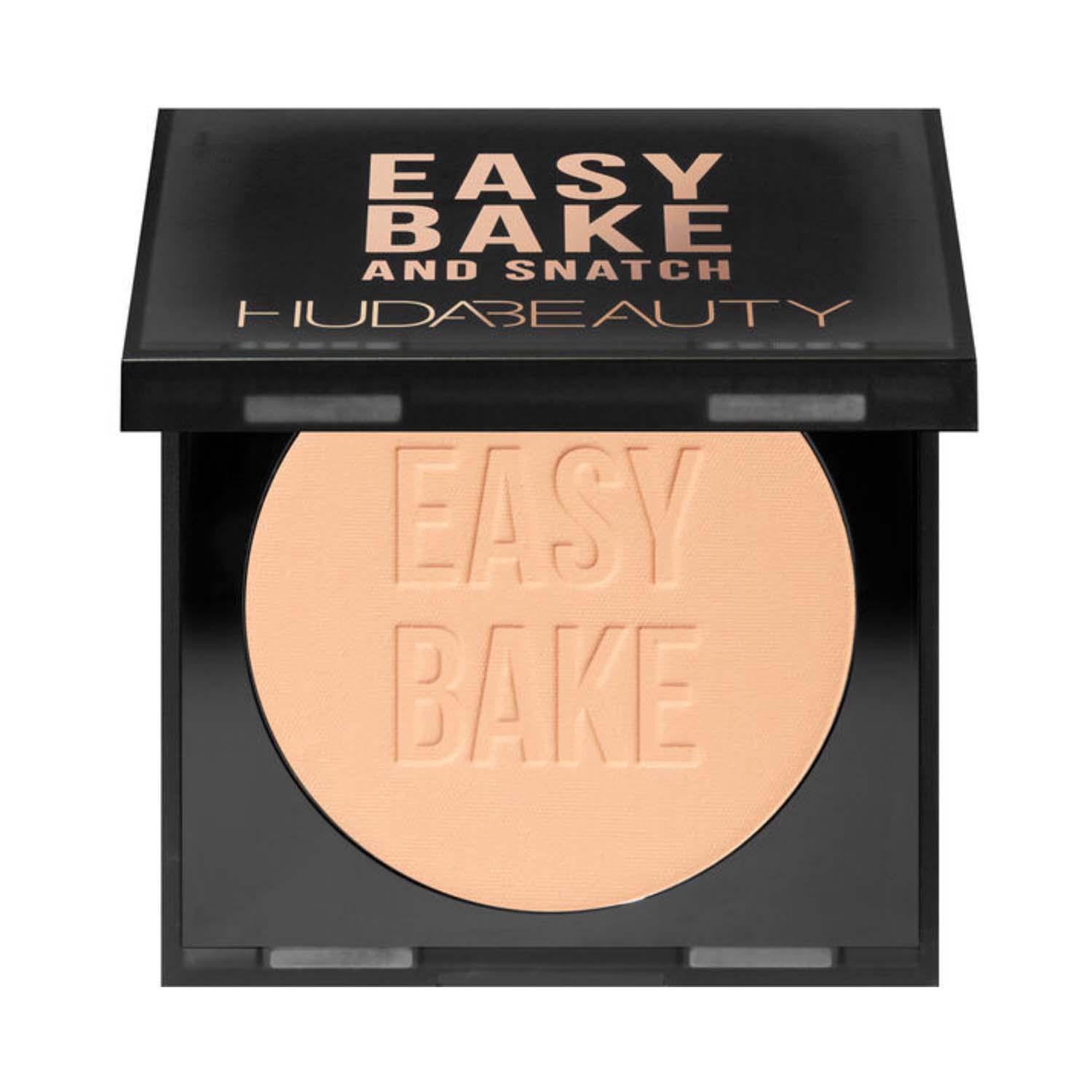 Huda Beauty Easy Bake And Snatch Pressed Brightening And Setting Powder - Peach Pie (8.5 g)