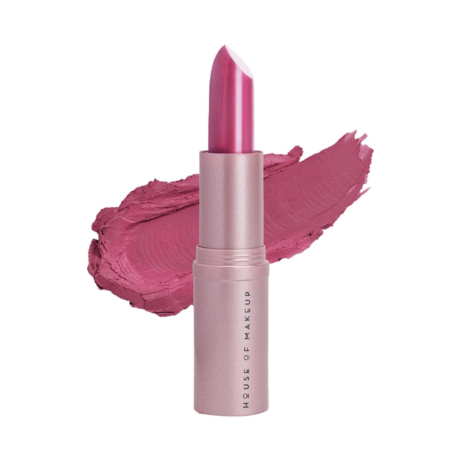 HOUSE OF MAKEUP | HOUSE OF MAKEUP Swipe Light Super Lightweight Bullet Lipstick - Frosted Pink (3.5 g)