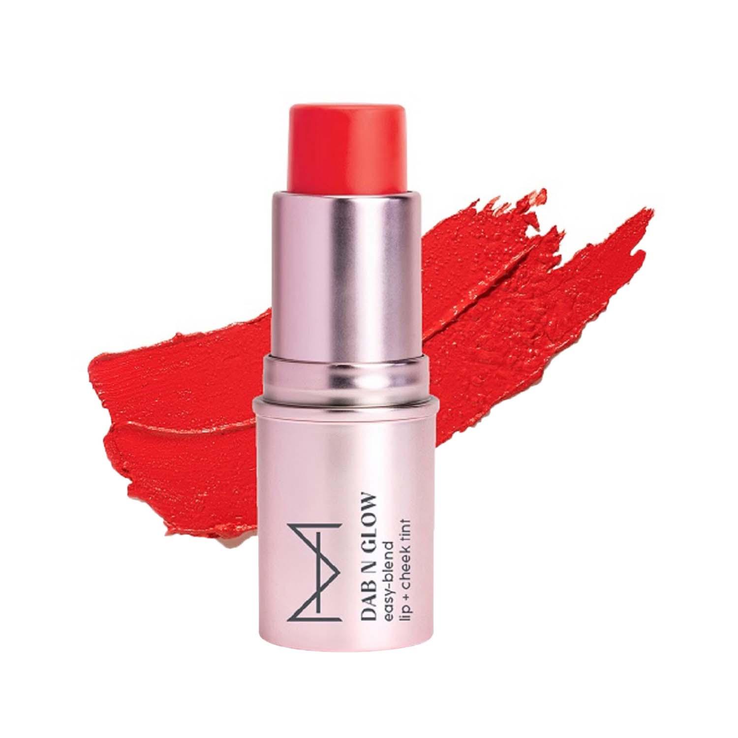 HOUSE OF MAKEUP | HOUSE OF MAKEUP Dab N Glow Easy-Blend Lip + Cheek Tint - Fiery Red (8 g)
