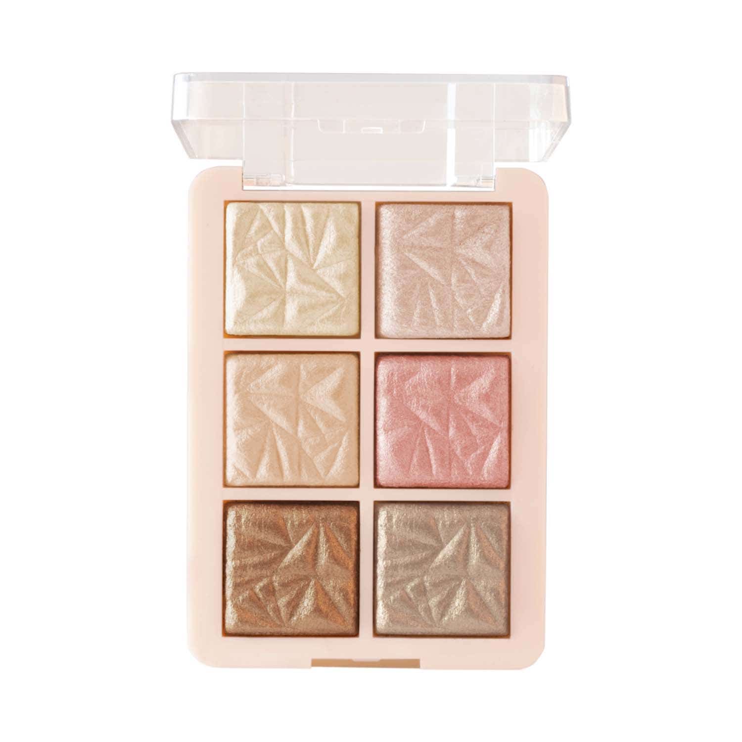 MARS | MARS 6 Shade illuminating Highlighter And Blusher Palette - 01 Shade (12 g)