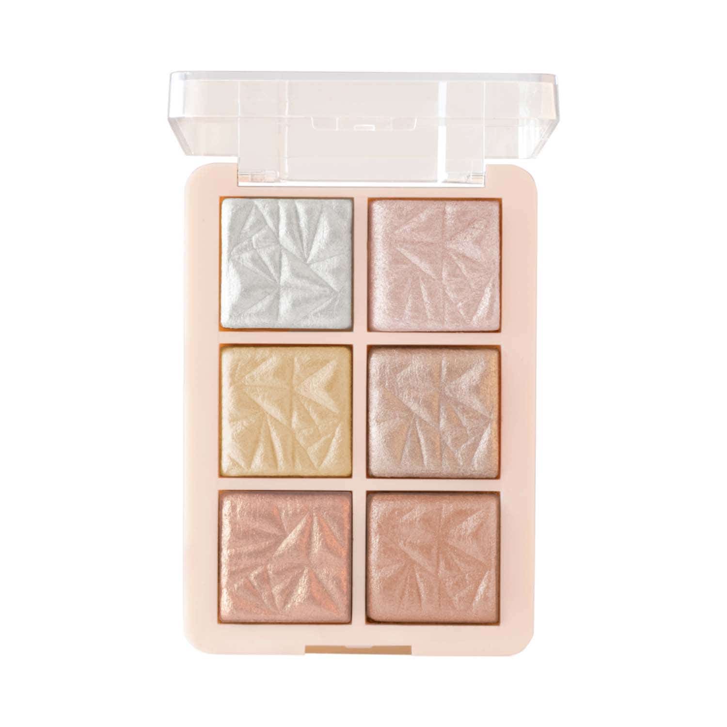 MARS | MARS 6 Shade illuminating Highlighter And Blusher Palette - 03 Shade (12 g)