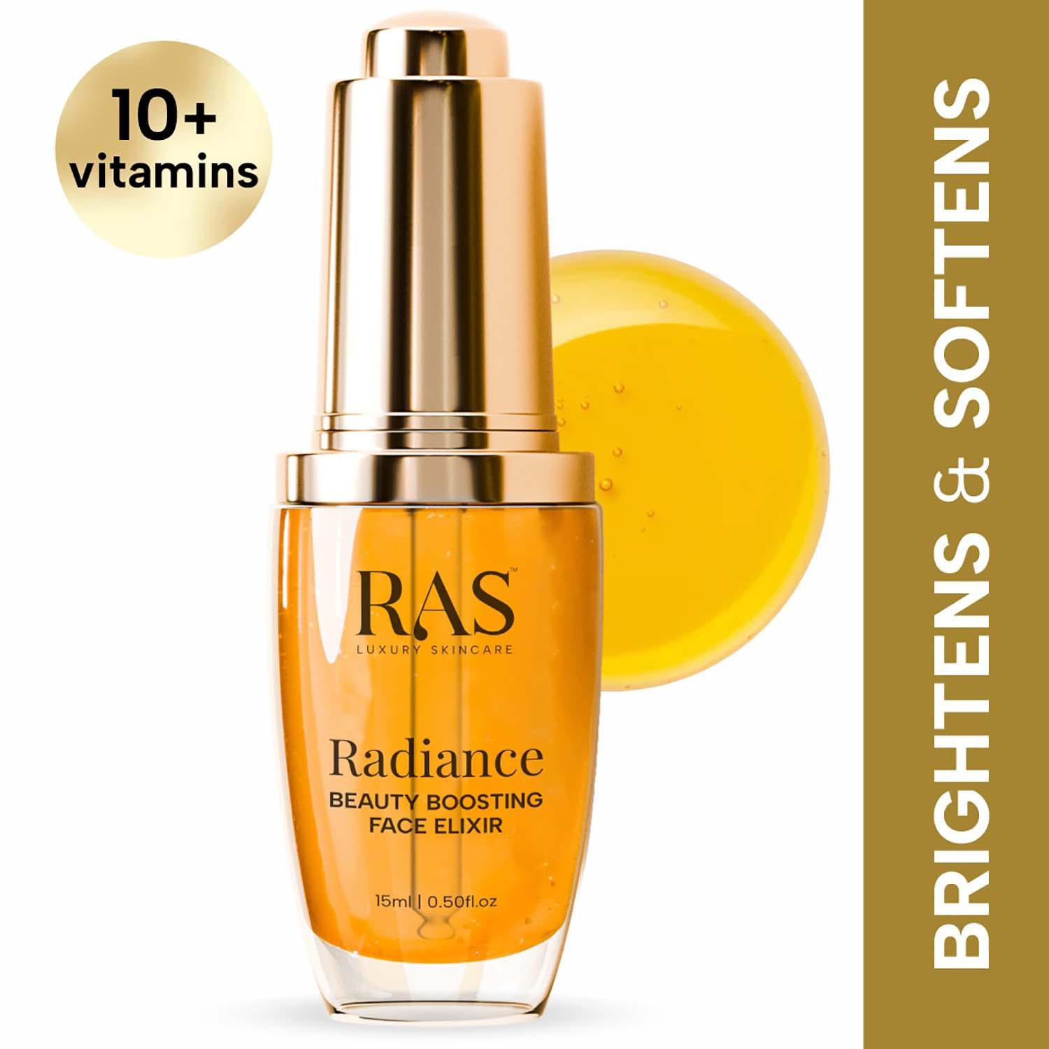 Ras Luxury Skincare | Ras Luxury Skincare 24K Gold Radiance Beauty Boosting Face Elixir (15 ml)