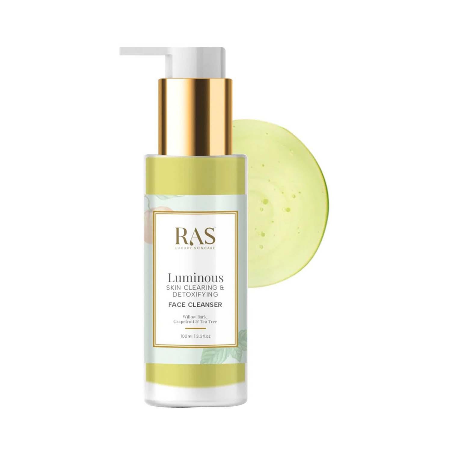 Ras Luxury Skincare | Ras Luxury Skincare Luminous Skin Clearing Face Wash Cleanser (100 ml)