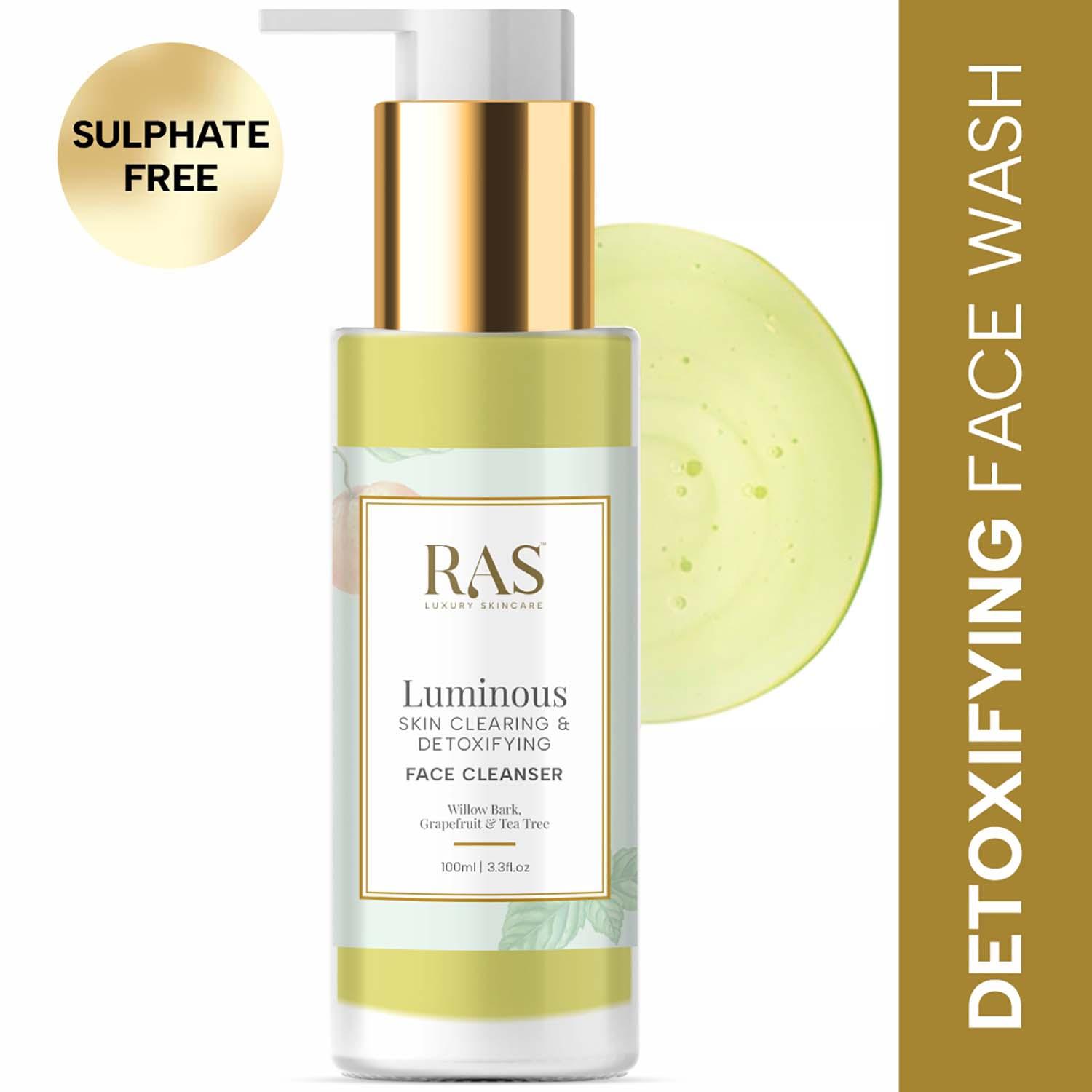 Ras Luxury Skincare | Ras Luxury Skincare Luminous Skin Clearing Face Wash Cleanser (100 ml)