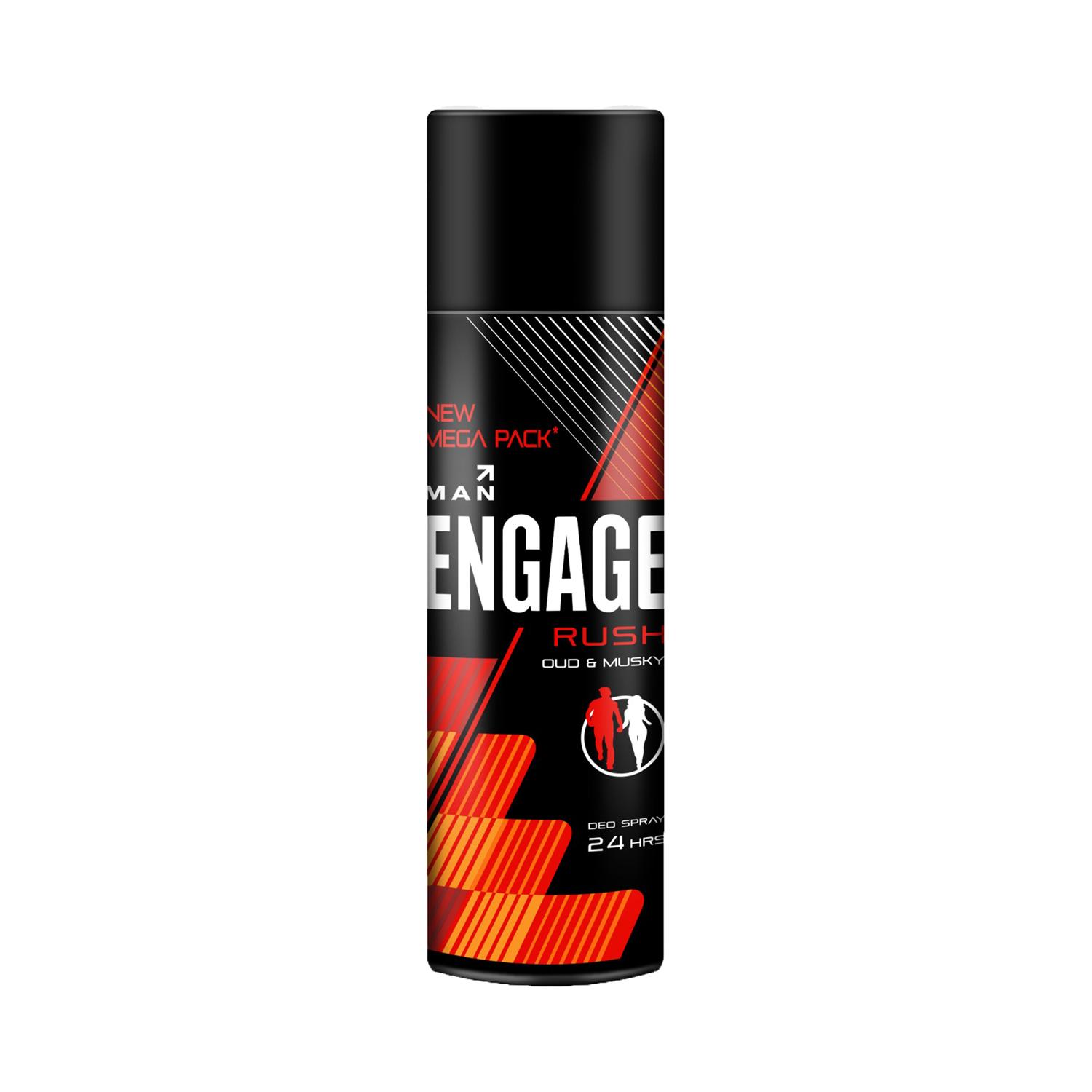 Engage | Engage Rush New Mega Pack Deo Spray (220 ml)