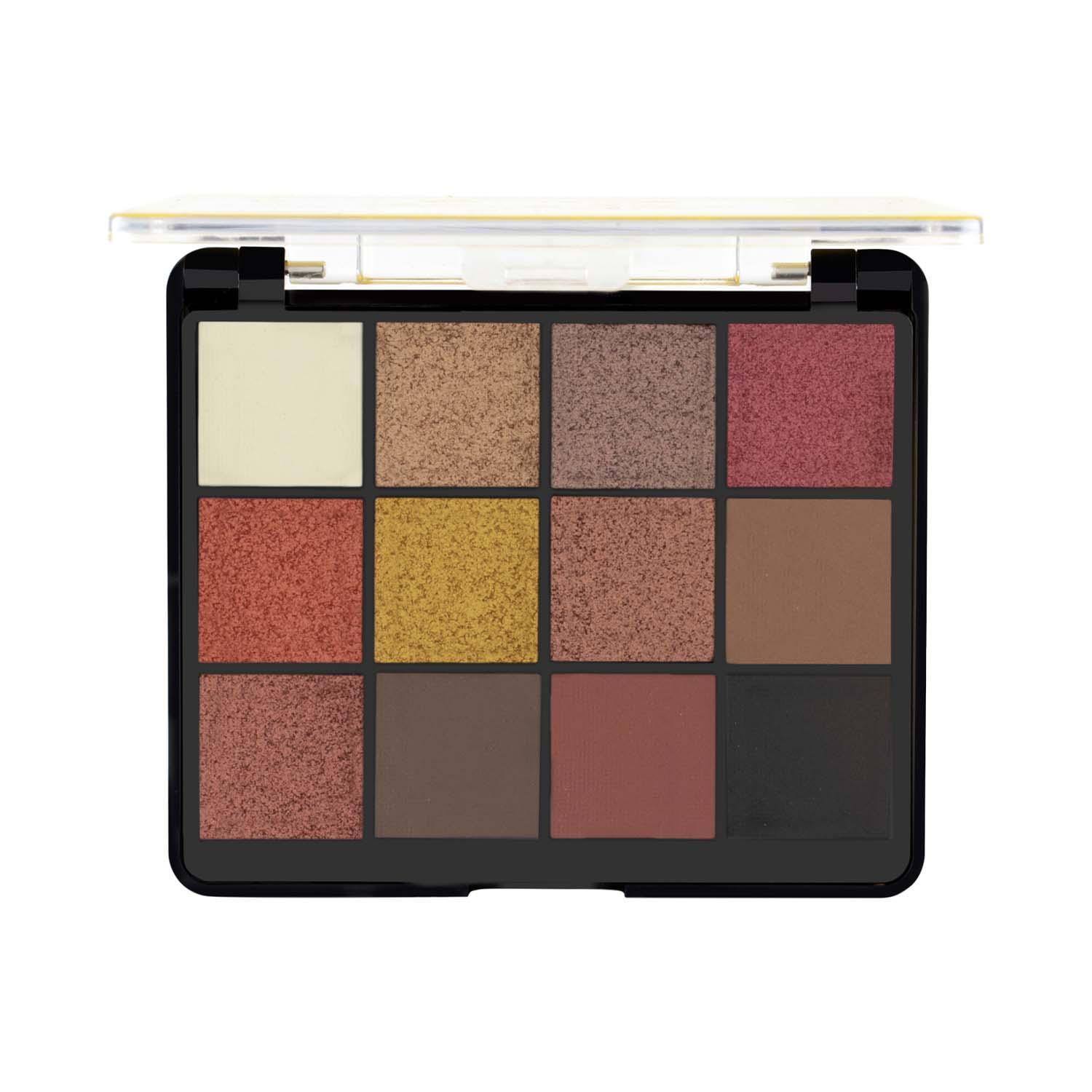 MARS | MARS Firefly Makeup Palette With Eyeshadows Highlighter Blusher And Bronzer - 02 (26 g)