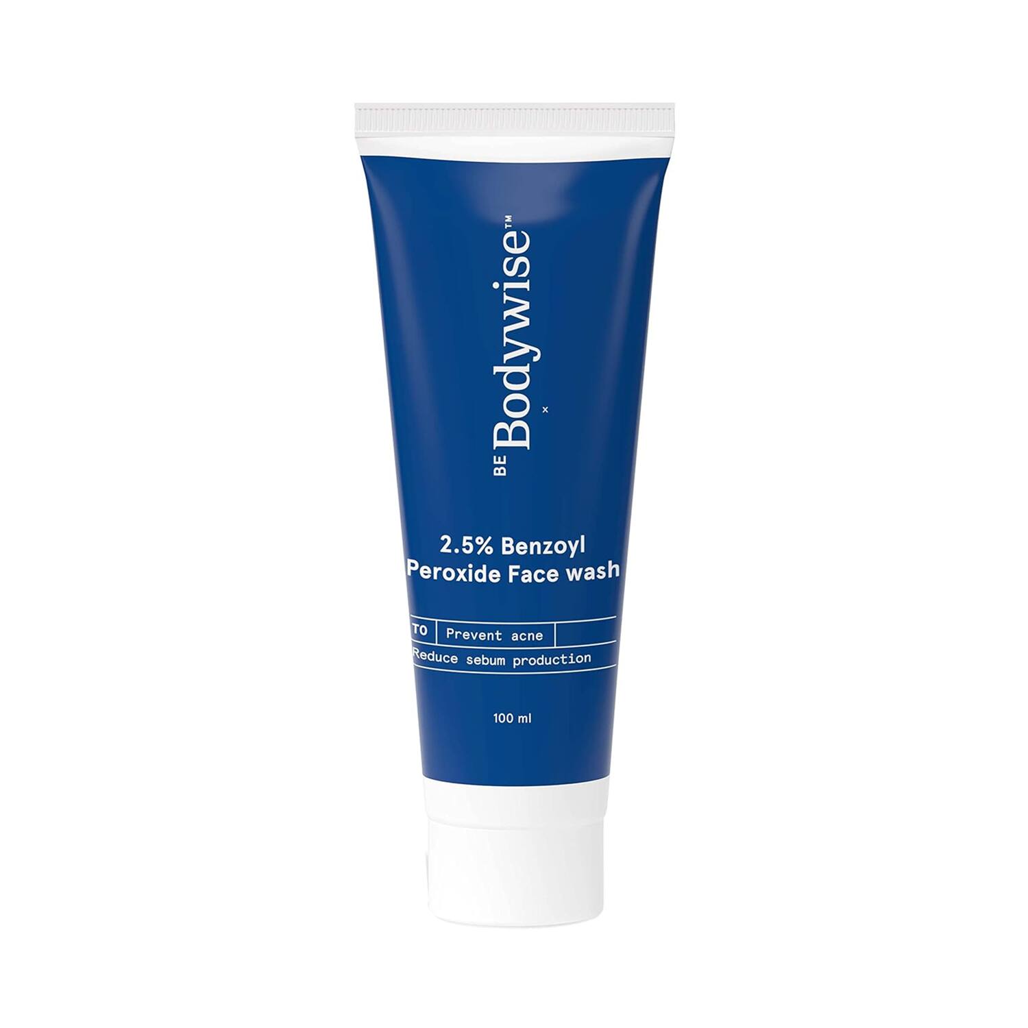 Be Bodywise | Be Bodywise 2.5% Benzoyl Peroxide Face Wash (100 ml)