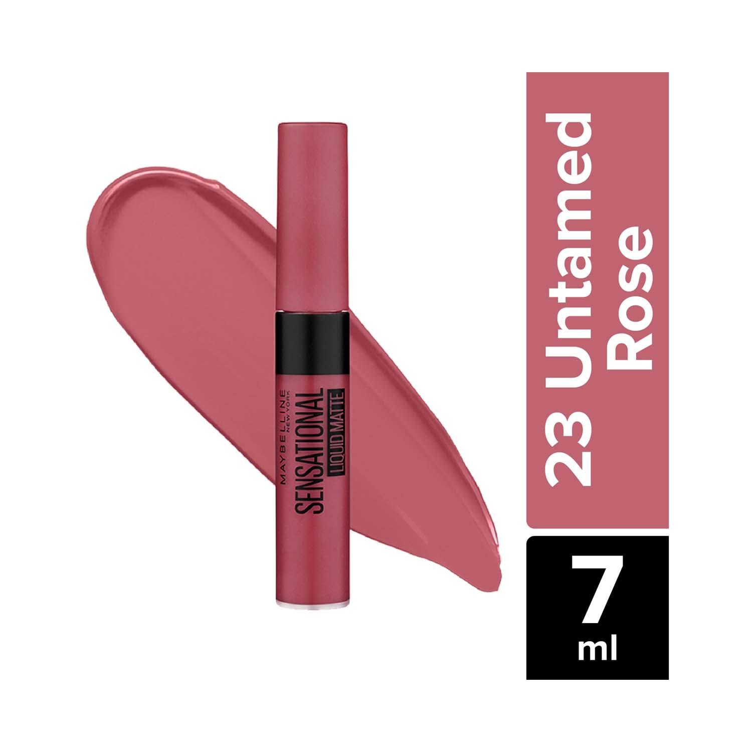 Maybelline New York | Maybelline New York Sensational Liquid Matte Lipstick - 23 Untamed Rose (7 ml)