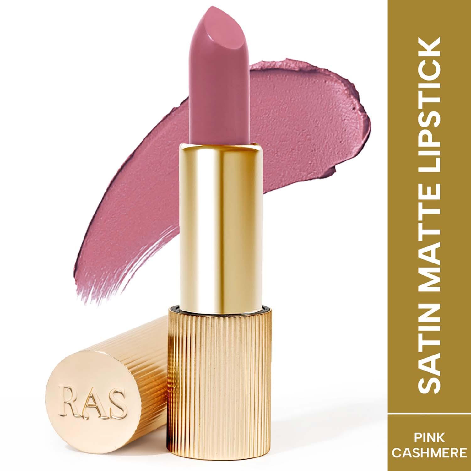 Ras Luxury Skincare | Ras Luxury Skincare Lumiere Satin Matte Lipstick - Pink Cashmere (4.2 g)