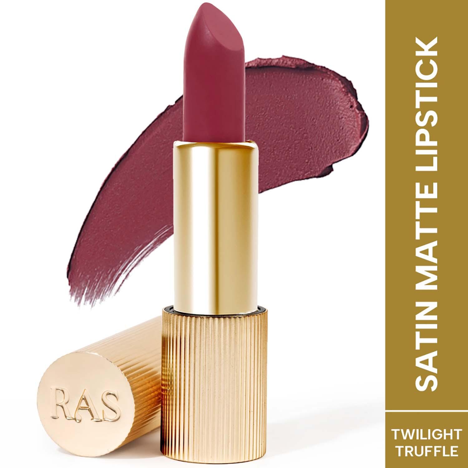 Ras Luxury Skincare | Ras Luxury Skincare Lumiere Satin Matte Lipstick - Twilight Truffle (4.2 g)