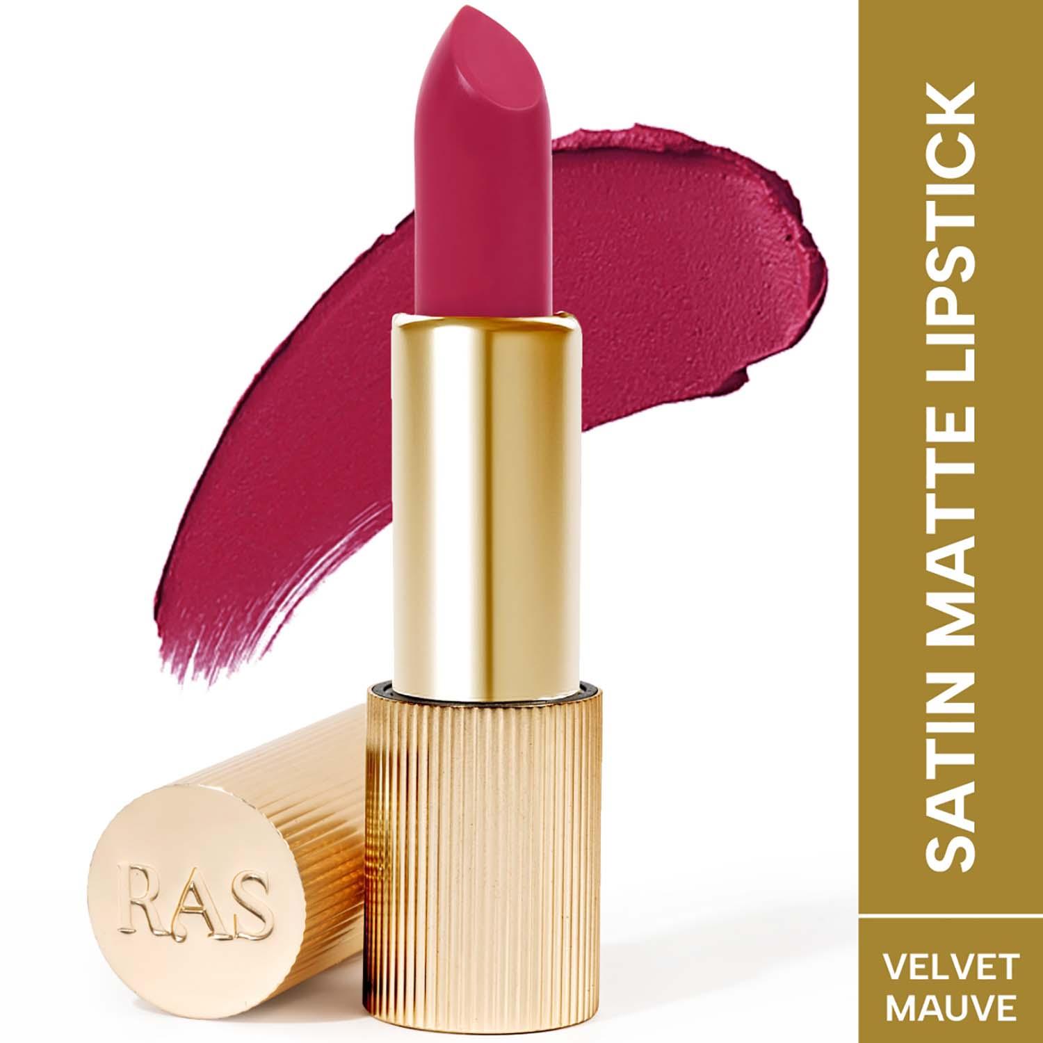 Ras Luxury Skincare | Ras Luxury Skincare Lumiere Satin Matte Lipstick - Velvet Mauve (4.2 g)