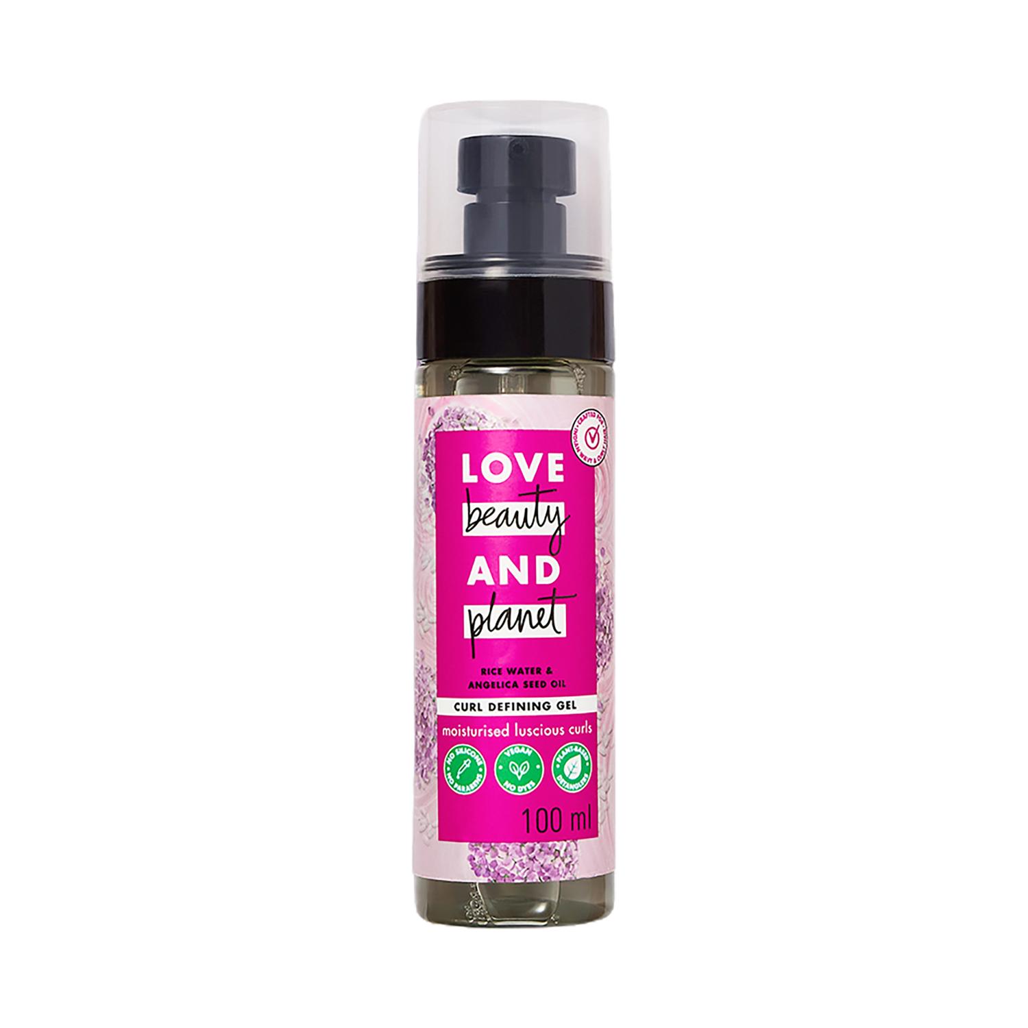 Love Beauty & Planet | Love Beauty & Planet Rice Water & Angelica Seed Oil Curl Defining Gel (100 ml)
