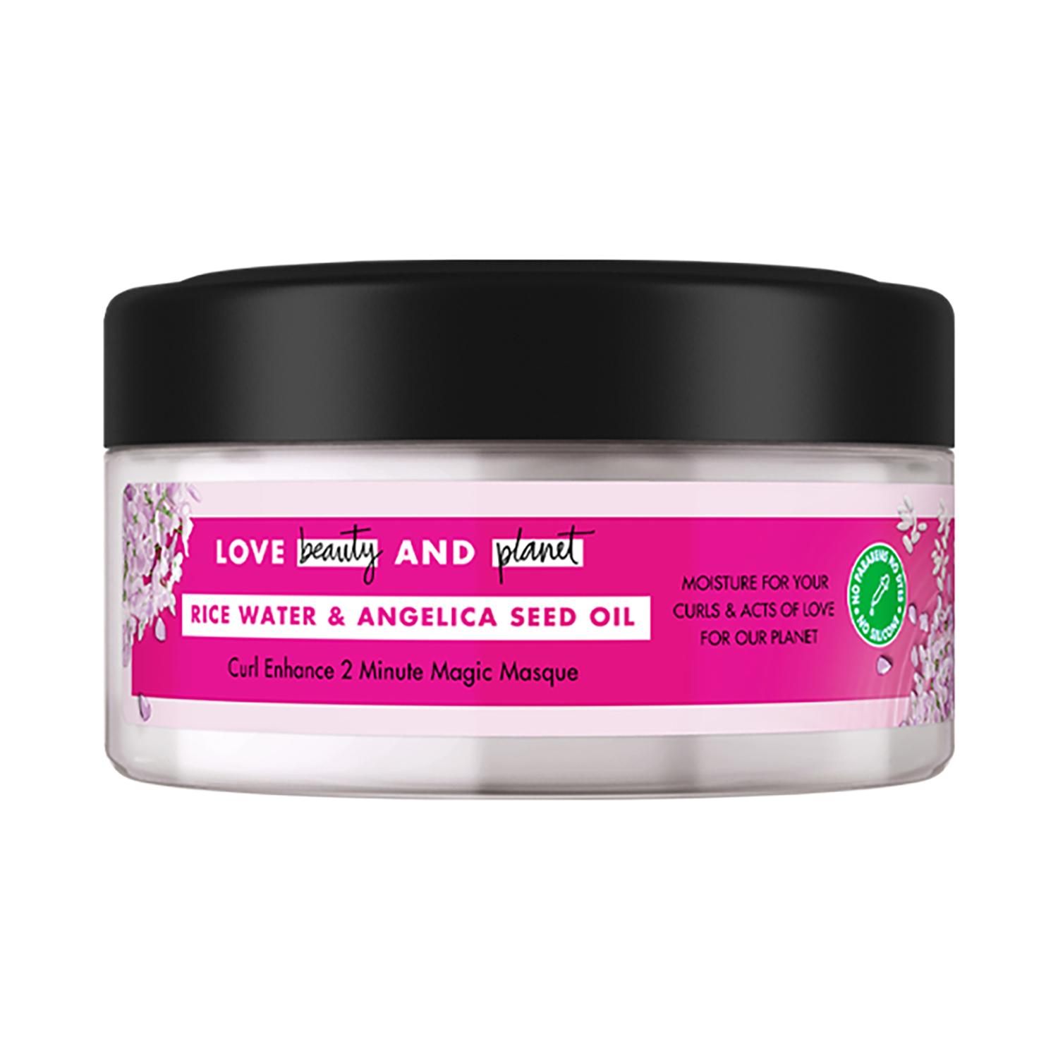 Love Beauty & Planet | Love Beauty & Planet Rice Water & Angelica Seed Oil Curl Care Hair Mask (200 ml)