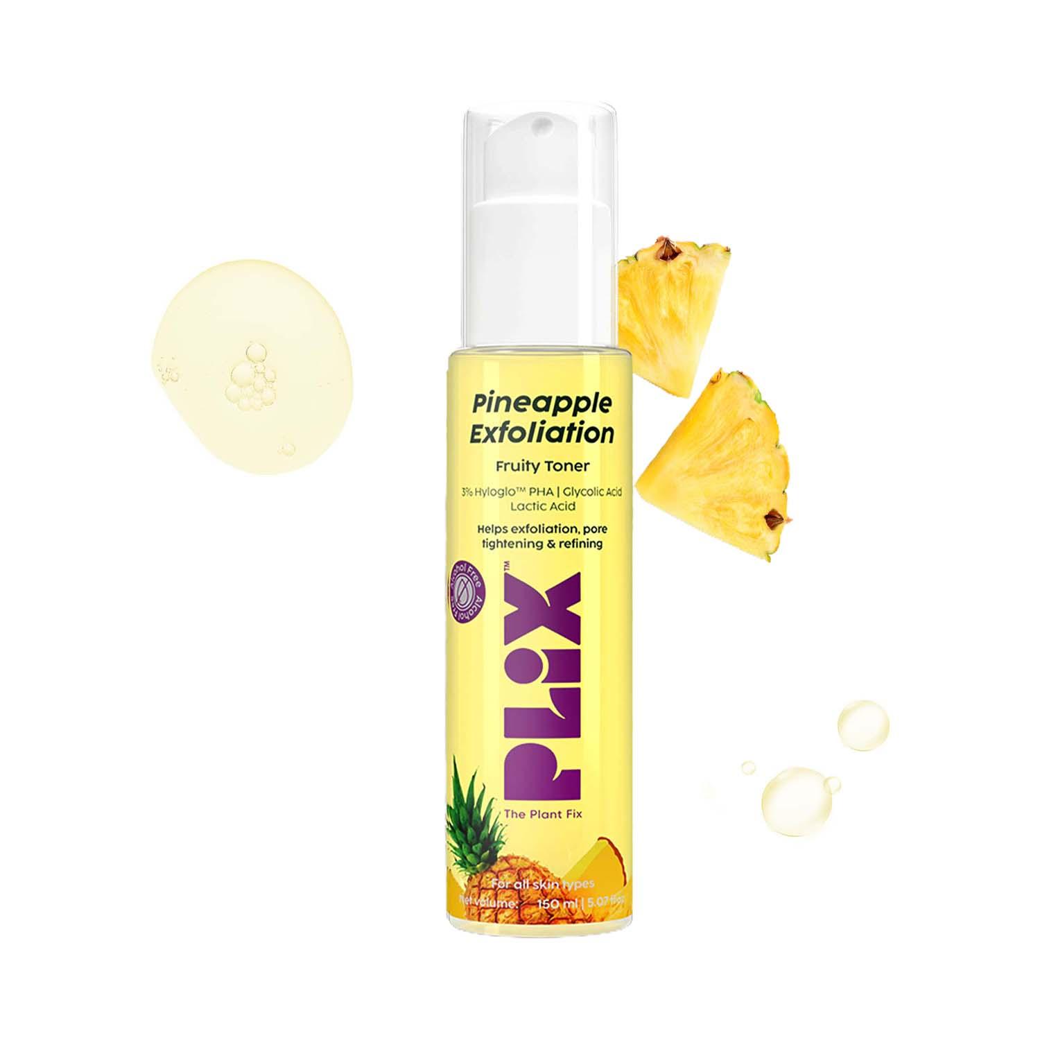 Plix The Plant Fix | Plix The Plant Fix Pineapple PHA 3% Alcohol Free Face Toner (150 ml)