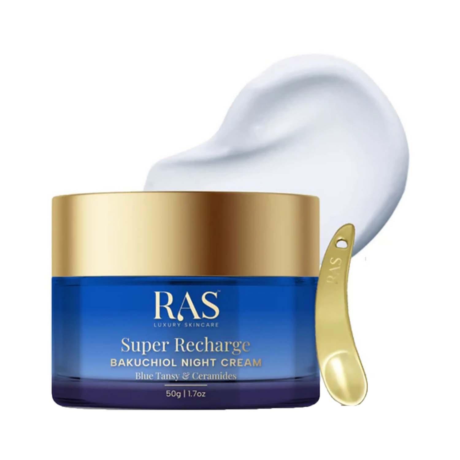 Ras Luxury Skincare | Ras Luxury Skincare Super Recharge Bakuchiol Night Cream (50 g)