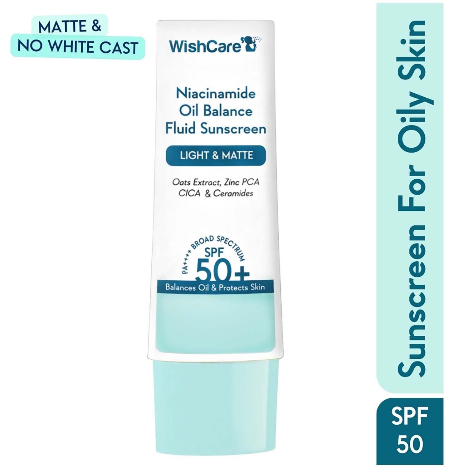 WishCare | WishCare Niacinamide Oil Balance Sunscreen SPF 50 PA++++ (50 g)