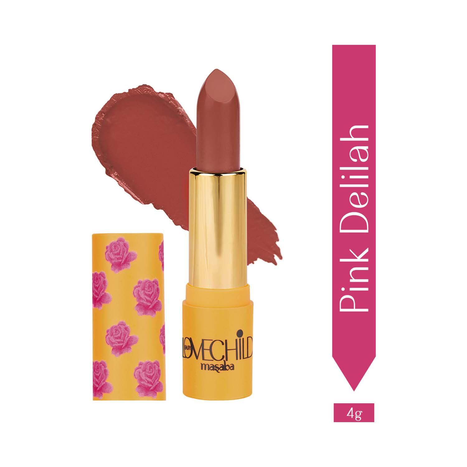 LoveChild Masaba | LoveChild Masaba Rani Core Luxe Matte Lipstick - Pink Delilah (4 g)