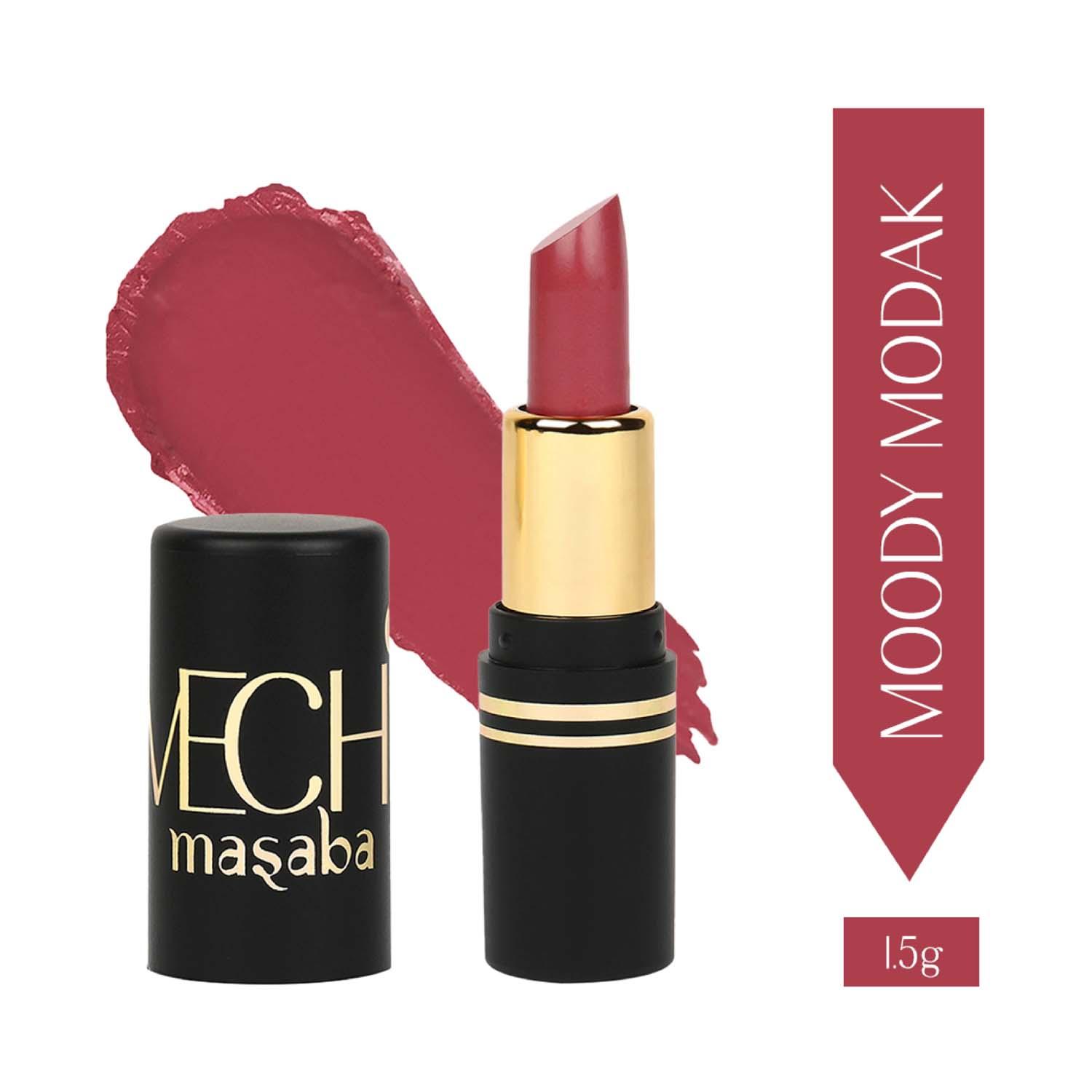 LoveChild Masaba | LoveChild Masaba Breakfast Lunch Dinner Pocket Lipstick - Moody Modak (1.5 g)