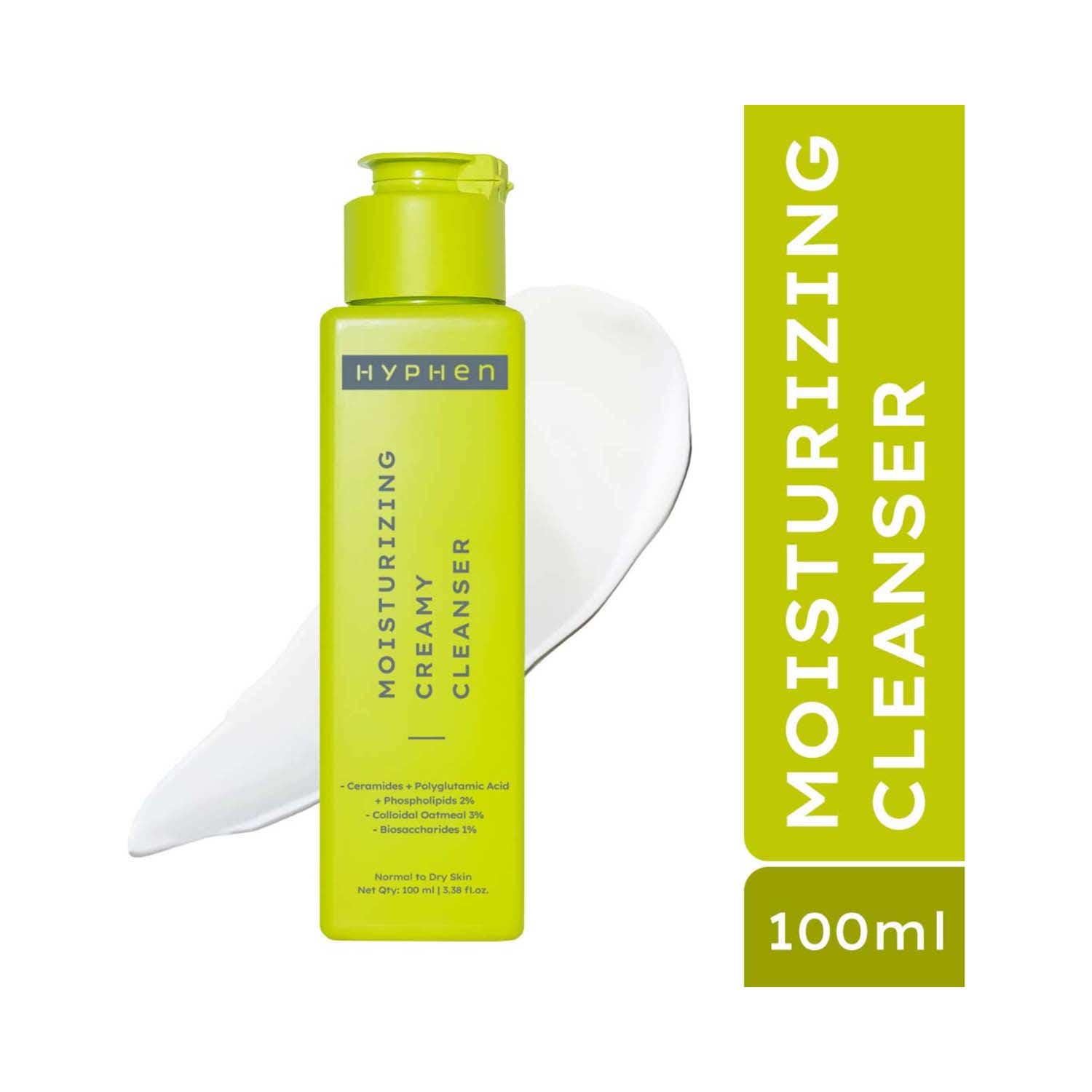 Hyphen Moisturizing Cream Face Wash (100 ml)