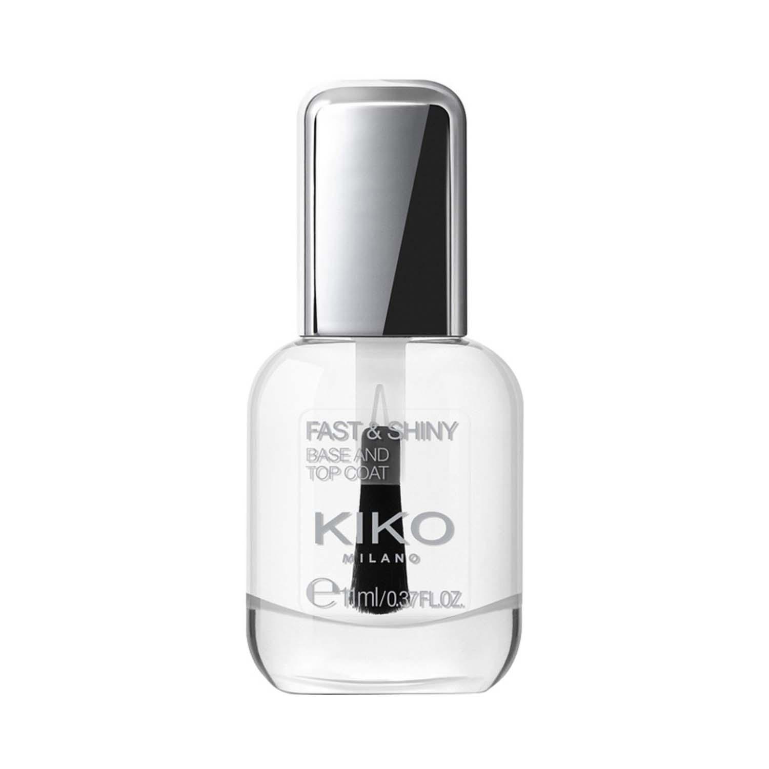 Kiko Milano | Kiko Milano Fast & Shiny Base And Top Coat (11 ml)